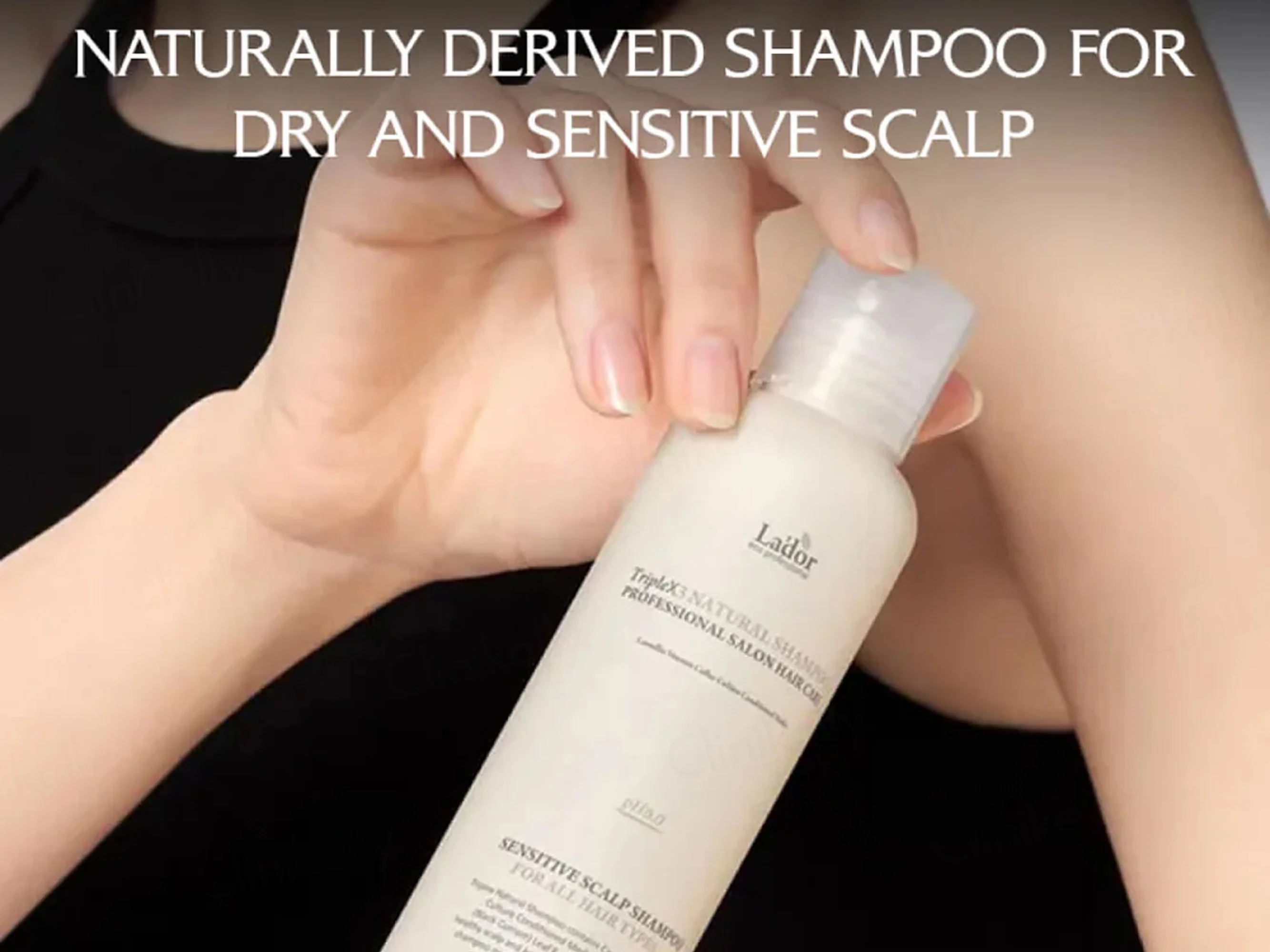 Lador TripleX3 Natural Sensitive Scalp Shampoo - Image 2