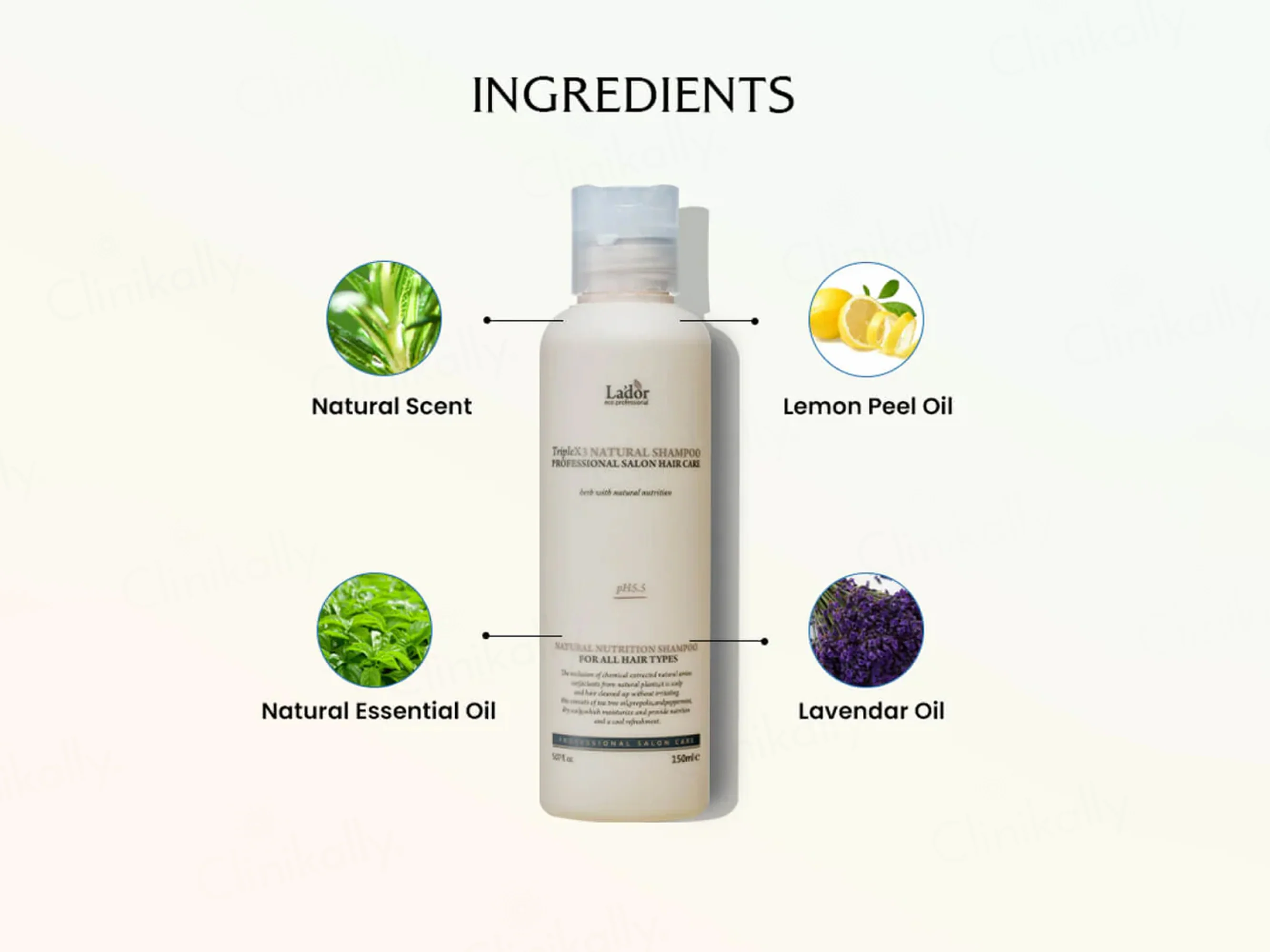 Lador TripleX3 Natural Sensitive Scalp Shampoo - Image 7