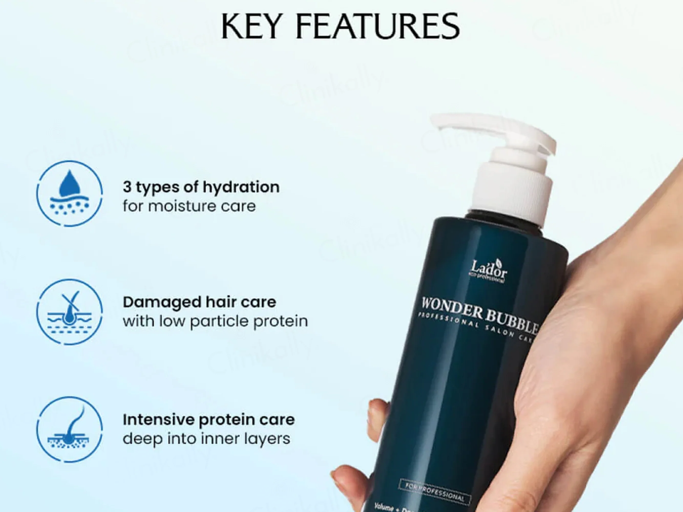 Lador Wonder Bubble Volume + Deep Hydration Shampoo - Image 3