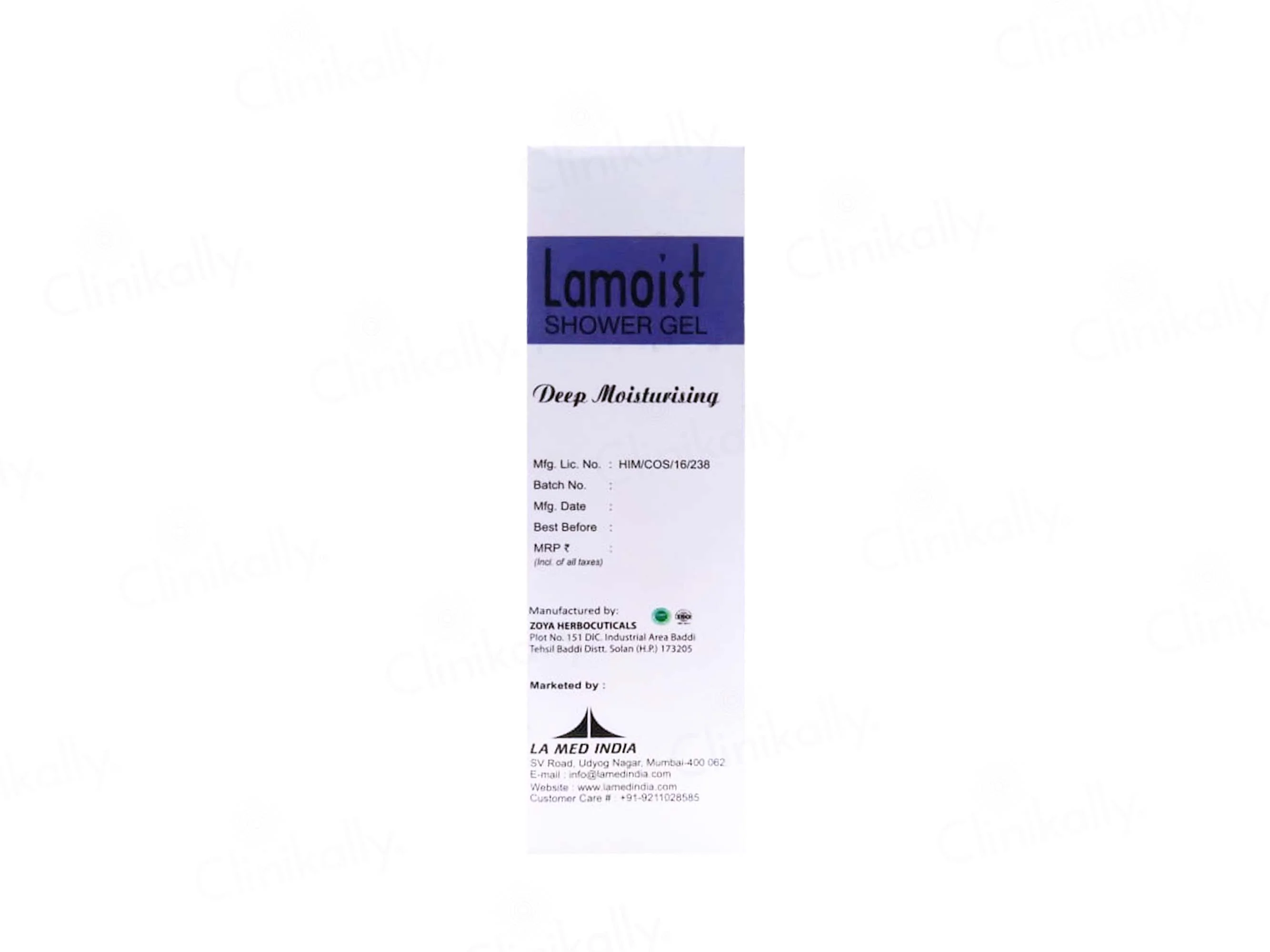 Lamoist Deep Moisturising Shower Gel - Image 3