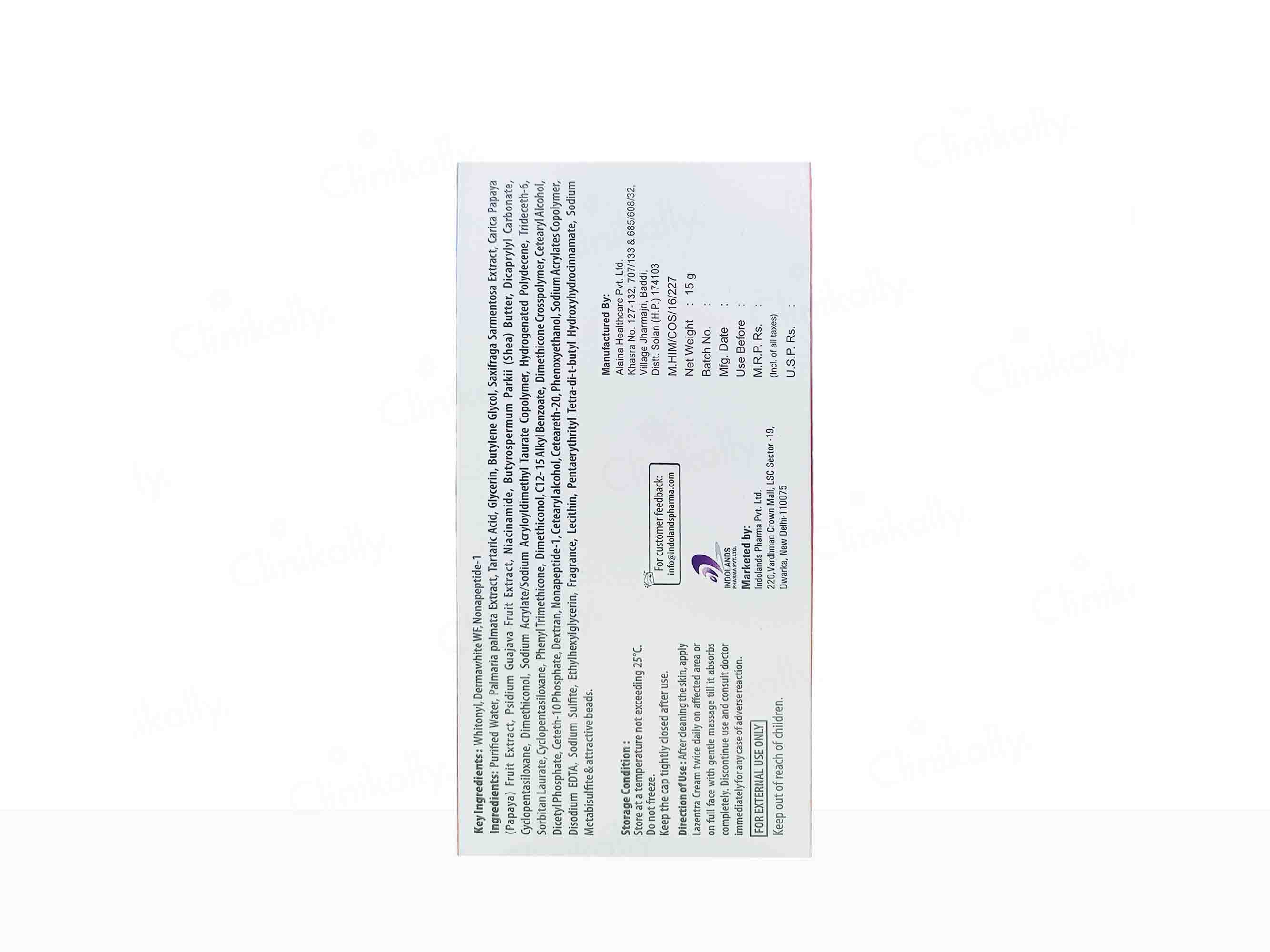 Lazentra Brightening Cream For Pigmentation - Image 5