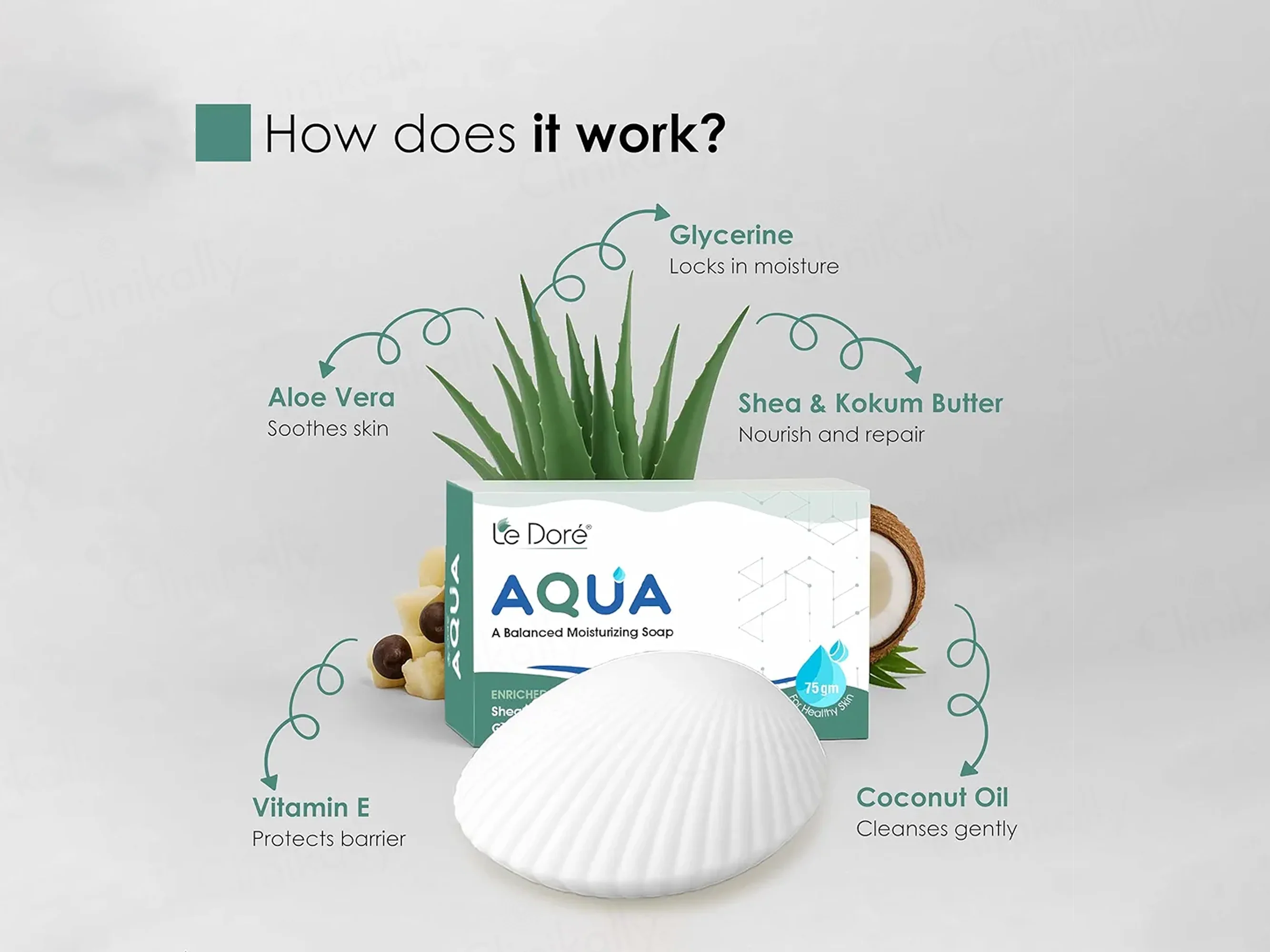 Le Dore Aqua Moisturizing Soap - Image 4