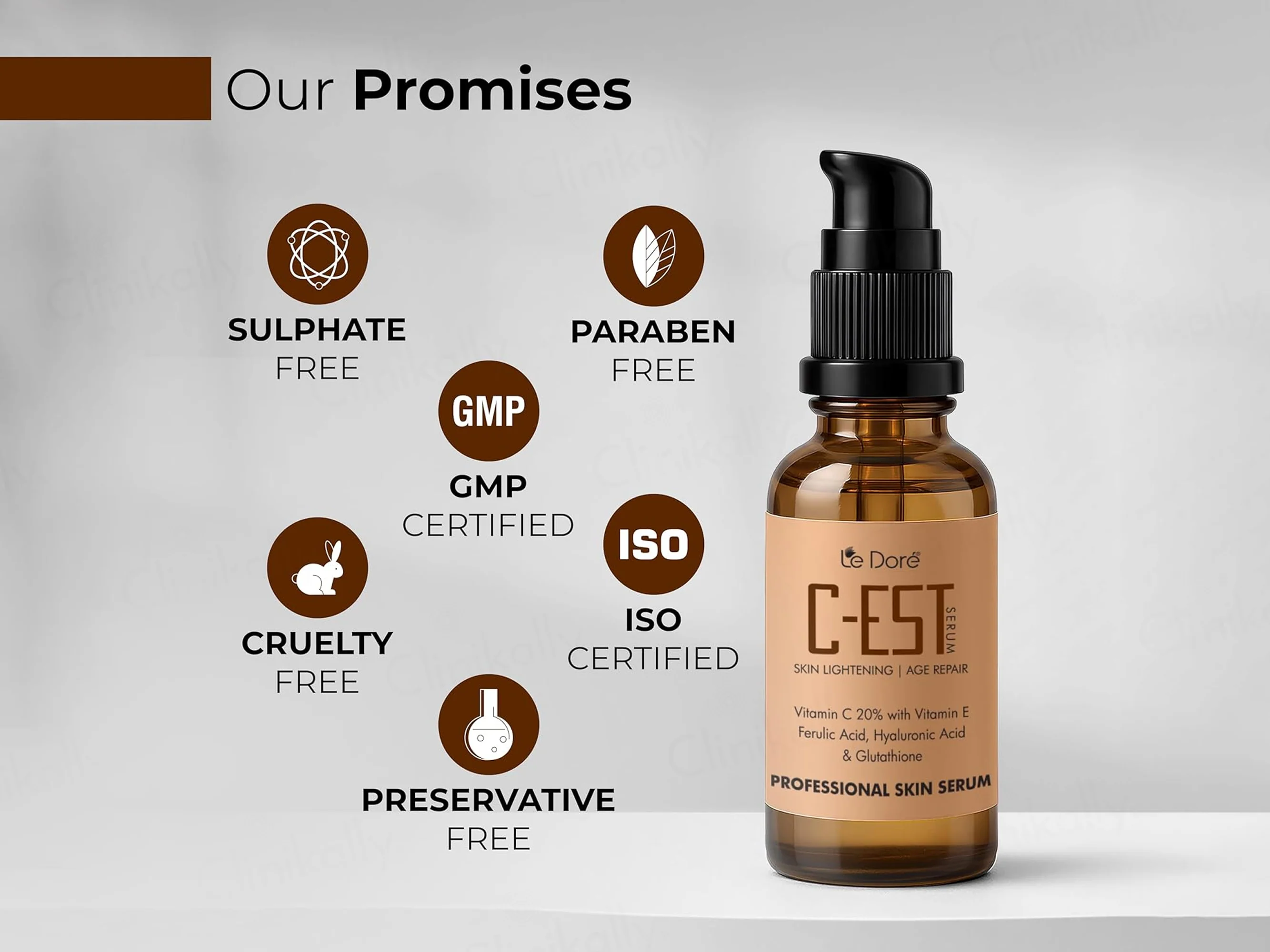 Le Dore C-EST Vitamin C 20% Skin Lightening Serum - Image 6