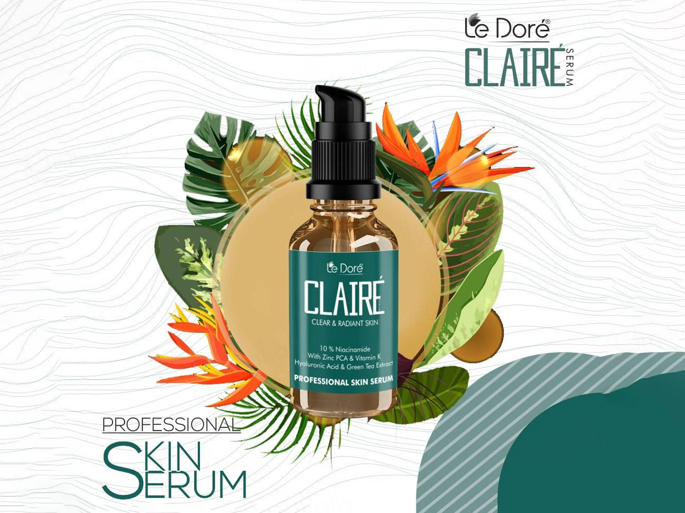 Le Dore Claire Niacinamide Sebum Control Serum - Image 5