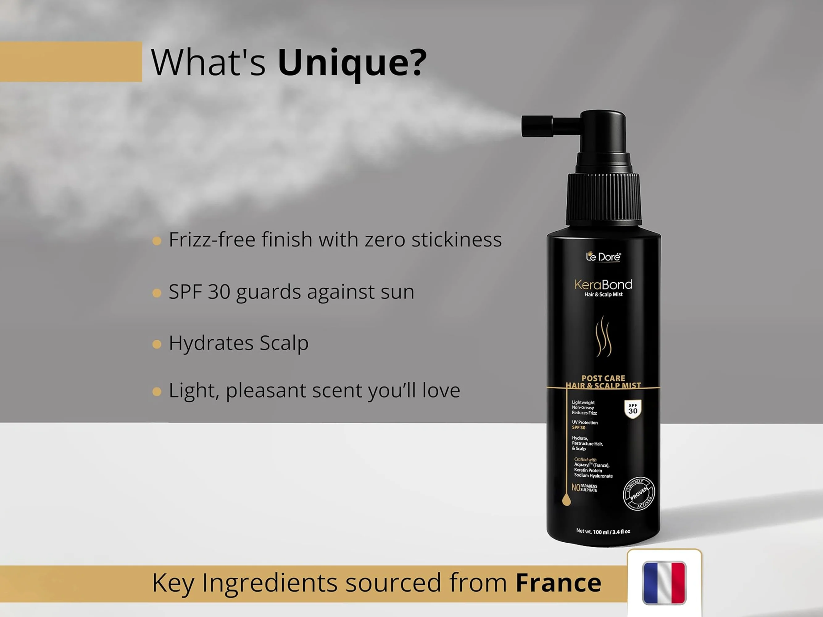 Le Dore Kerabond Post Care Hair & Scalp Mist SPF 30 - Image 4