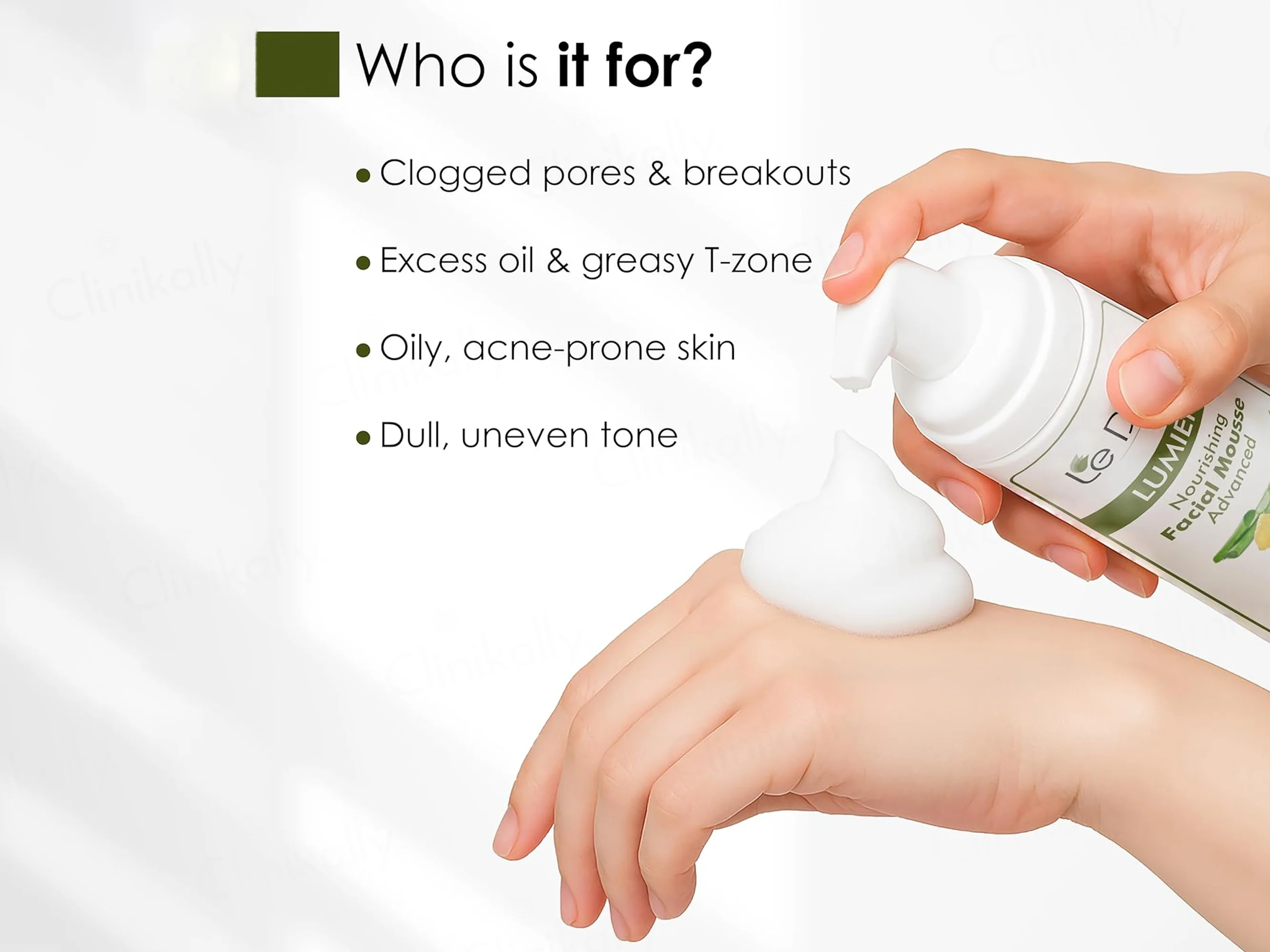 Le Dore Lumiere Advanced Nourishing Facial Mousse Face Wash - Image 4