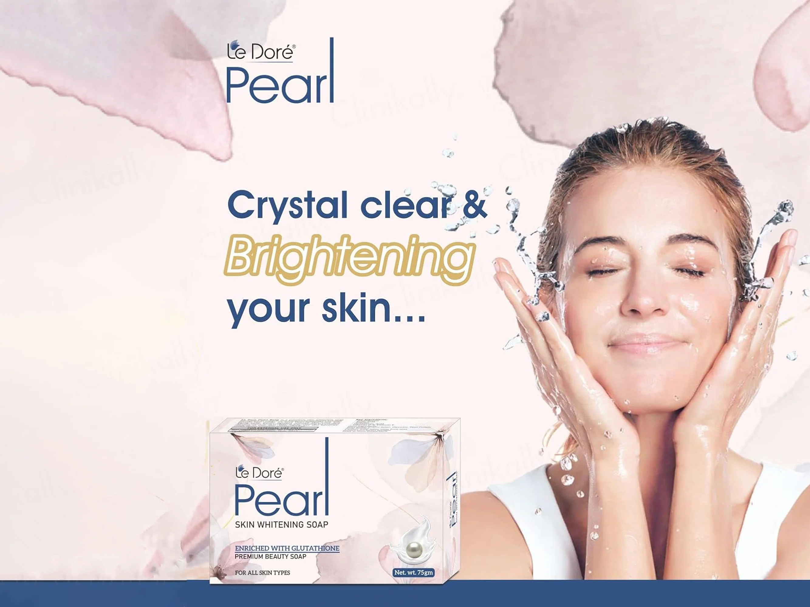 Le Dore Pearl Skin Whitening Premium Beauty Soap - Image 3