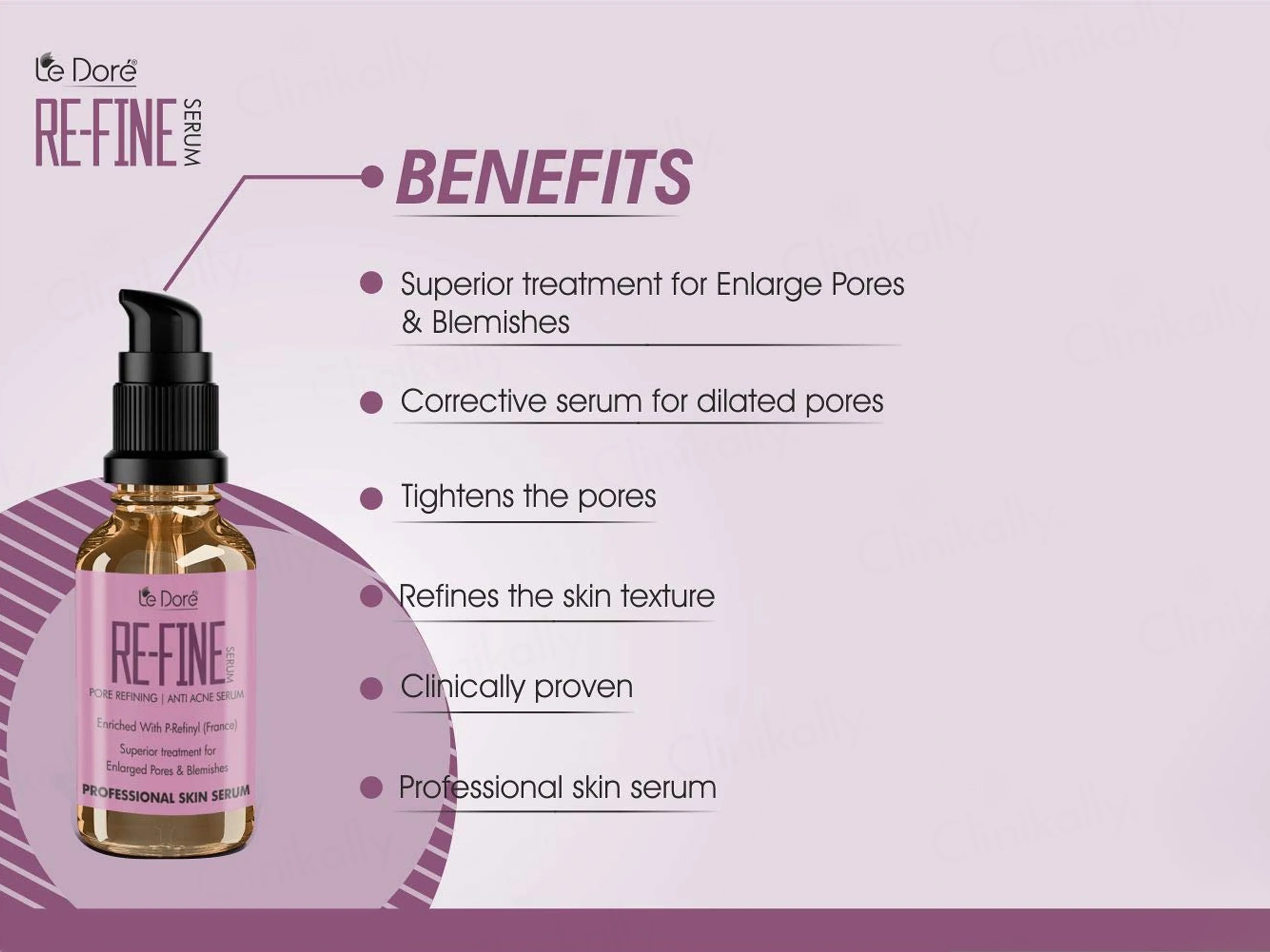 Le Dore RE-FINE Pore Refining Anti Acne Serum - Image 2
