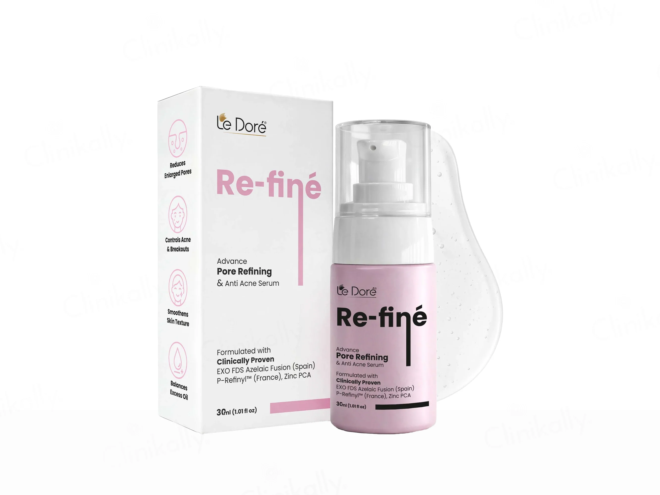 Le Dore RE-FINE Pore Refining Anti Acne Serum - Image 3