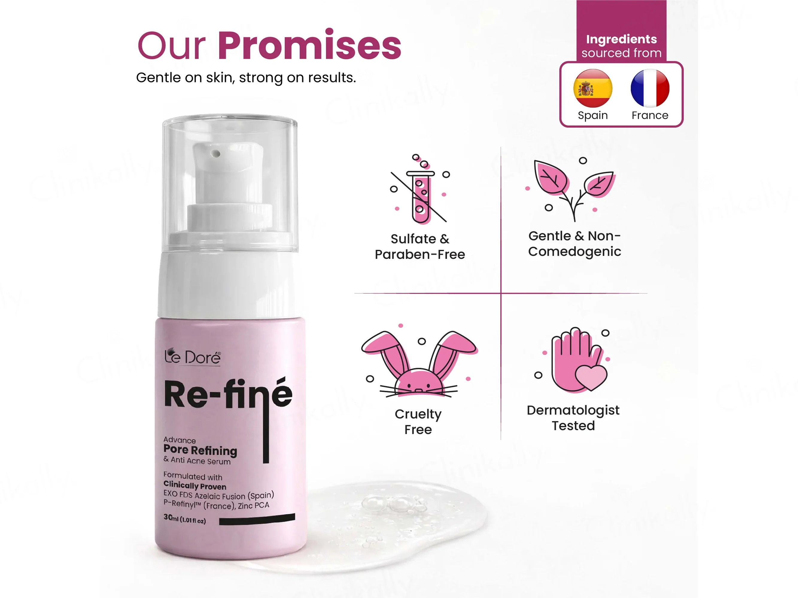 Le Dore RE-FINE Pore Refining Anti Acne Serum - Image 9