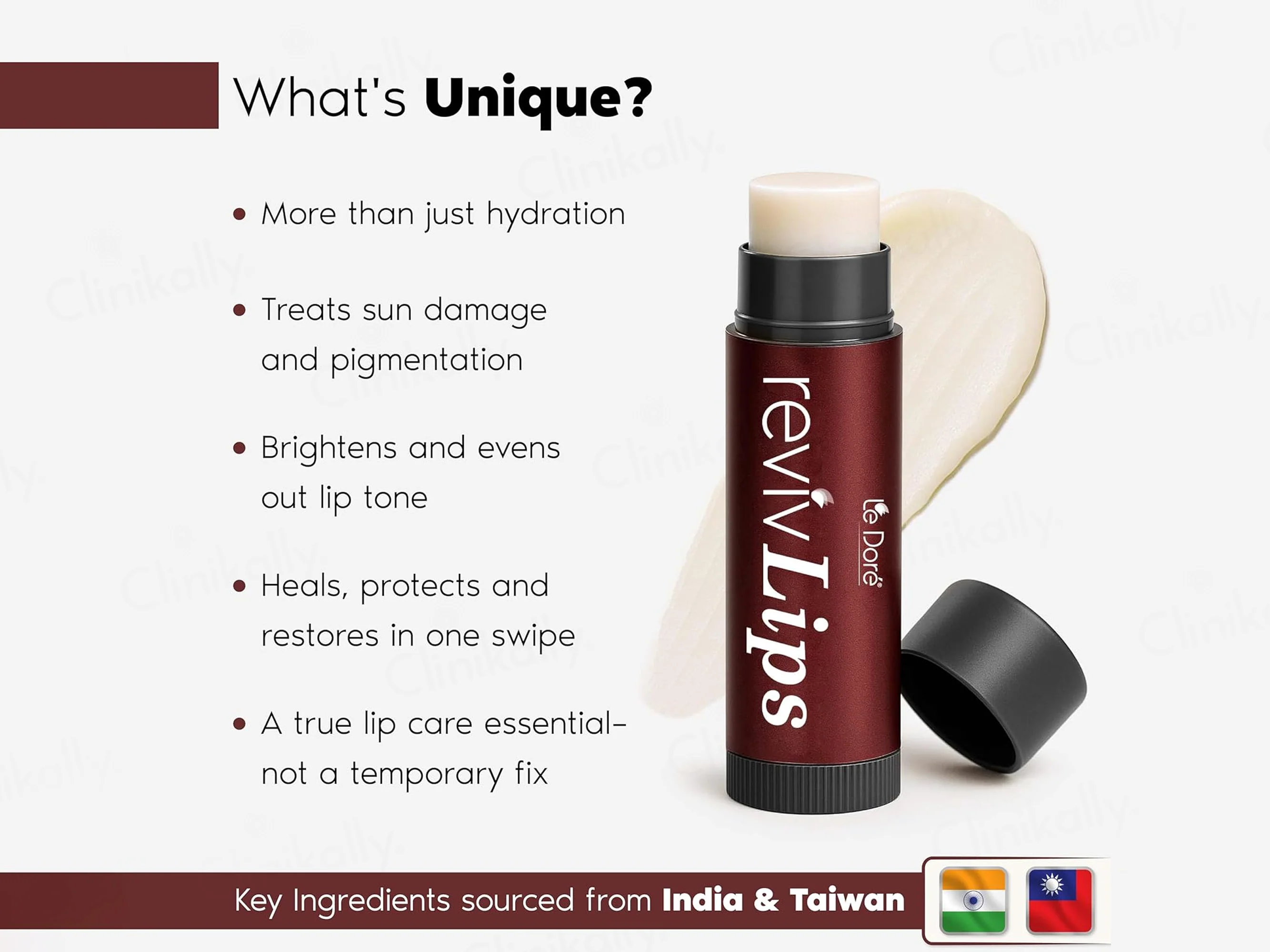 Le Dore RevivLips Natural Butter Lip Balm SPF 50 - Image 5