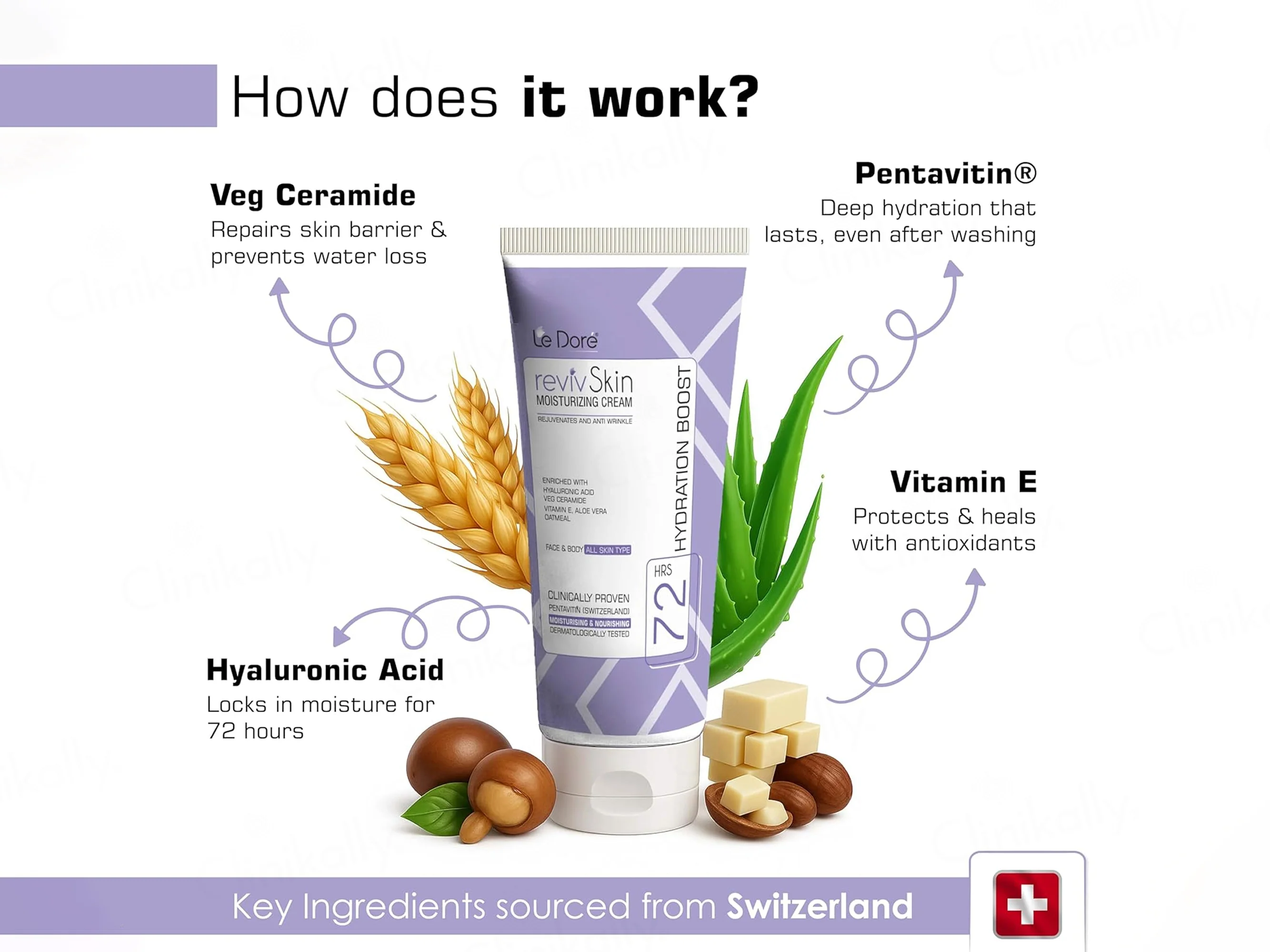 Le Dore RevivSkin Face & Body Moisturizing Cream - Image 2