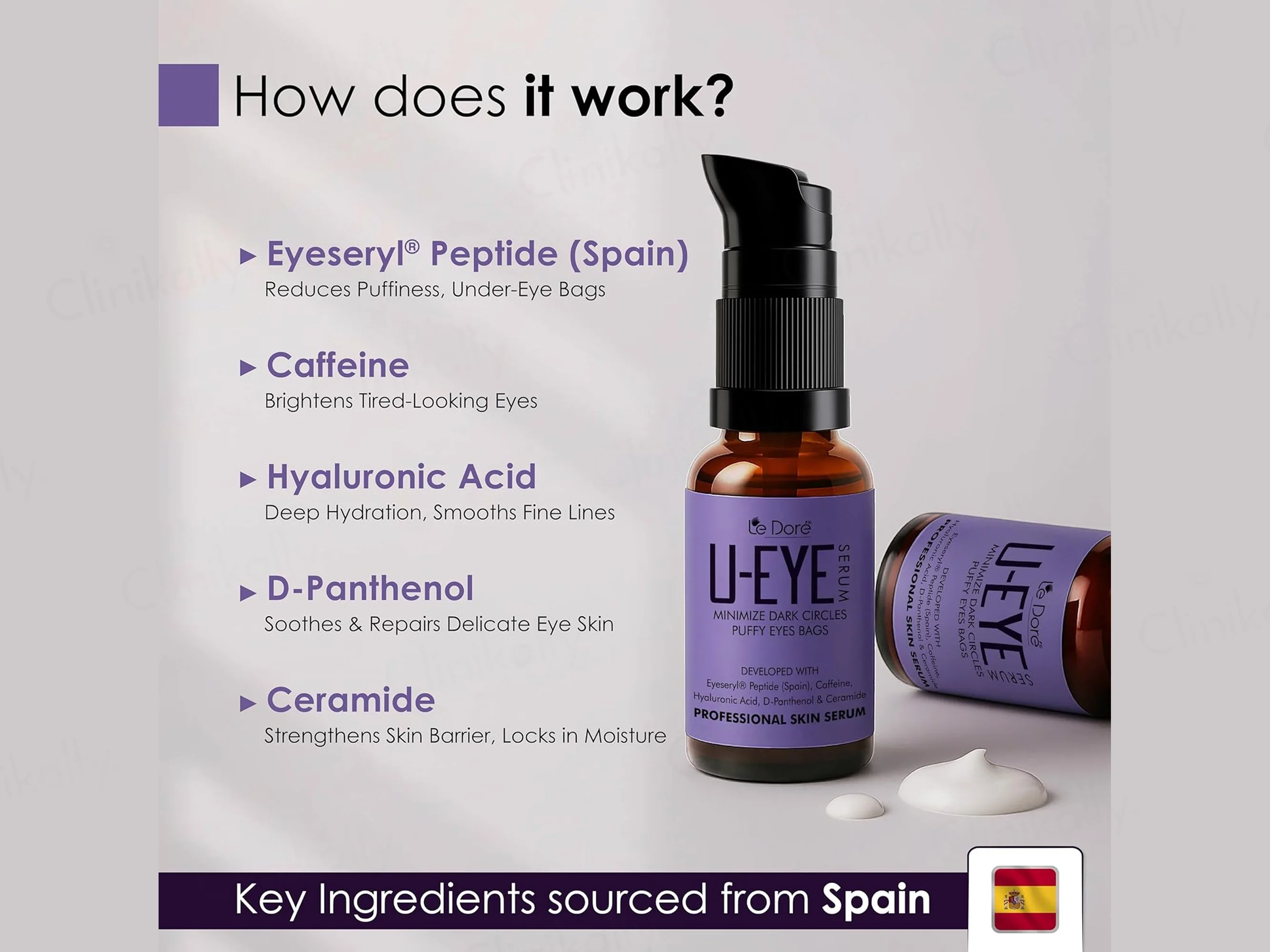 Le Dore U-EYE Under Eye Serum - Image 2