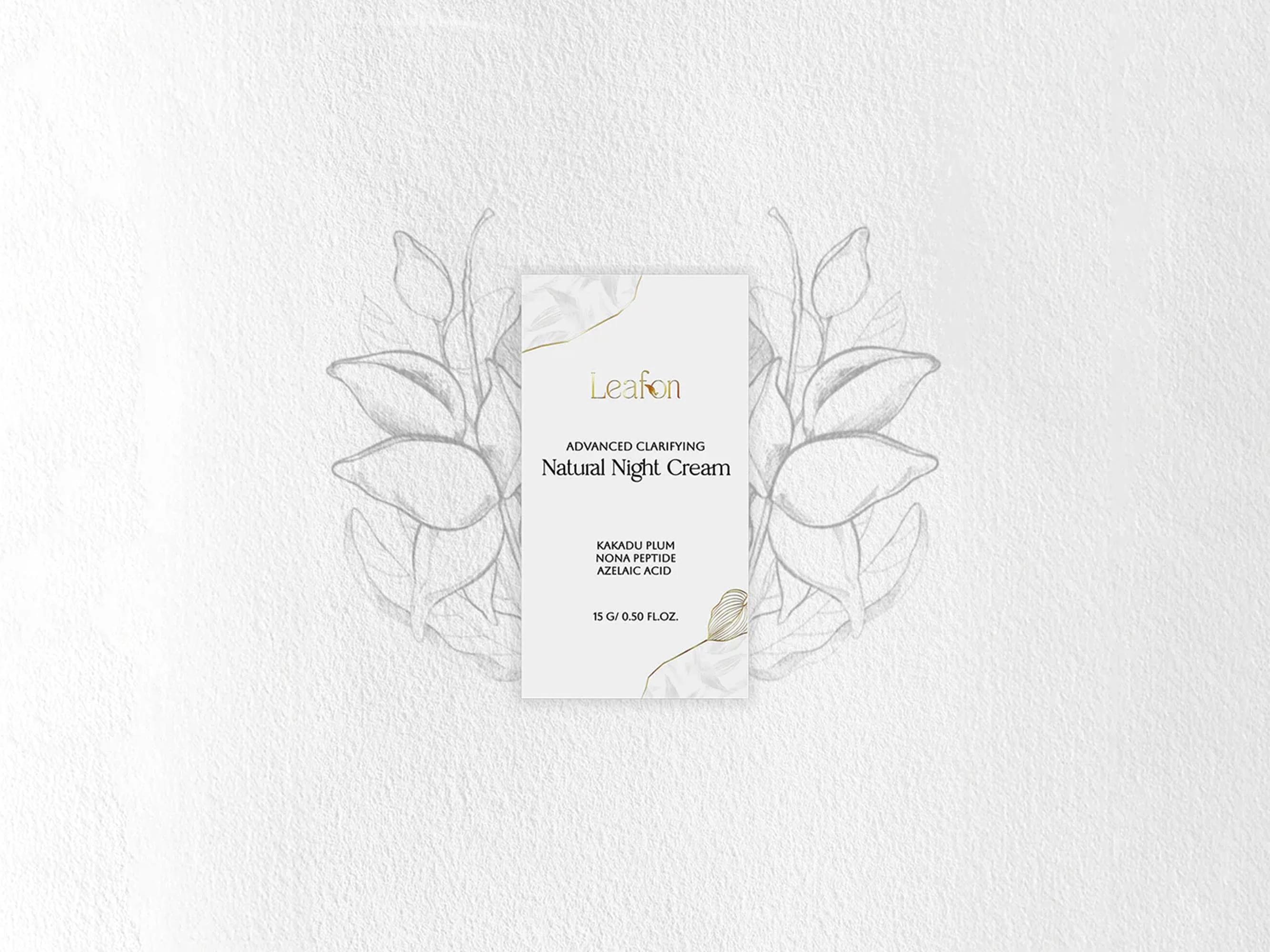 Leafon Advanced Clarifying Natural Night Cream - Image 5