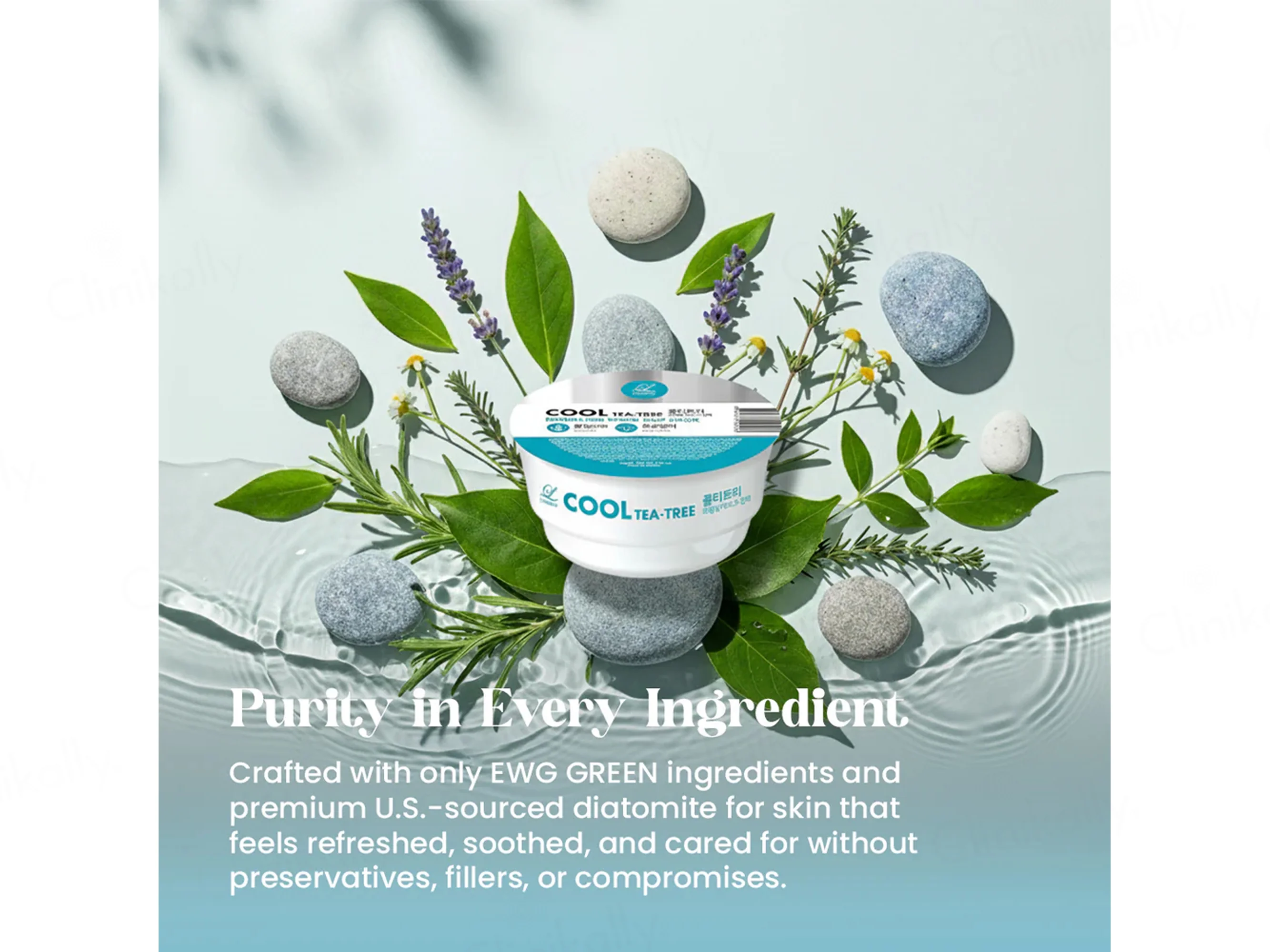 Lindsay Cool Tea-Tree Modeling Mask Cup Pack - Image 3