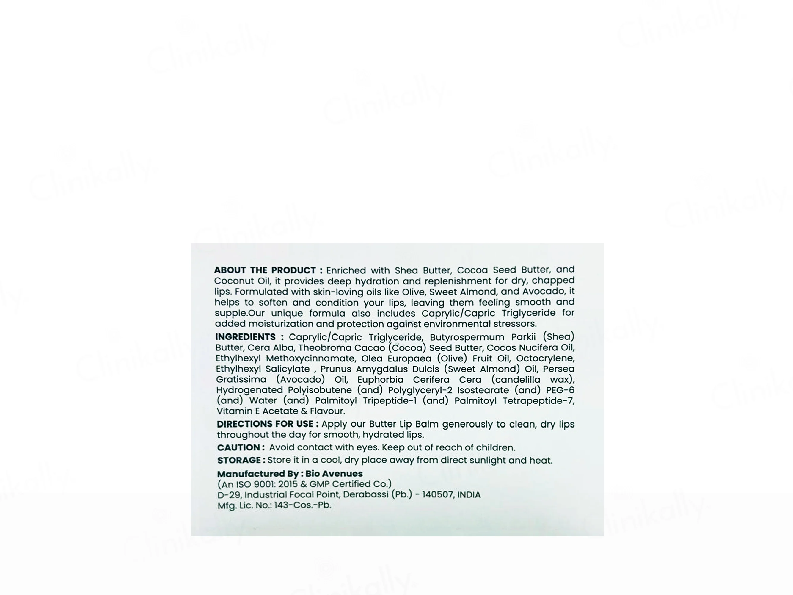 Lipedge Butter Lip Balm SPF 15 - Image 5