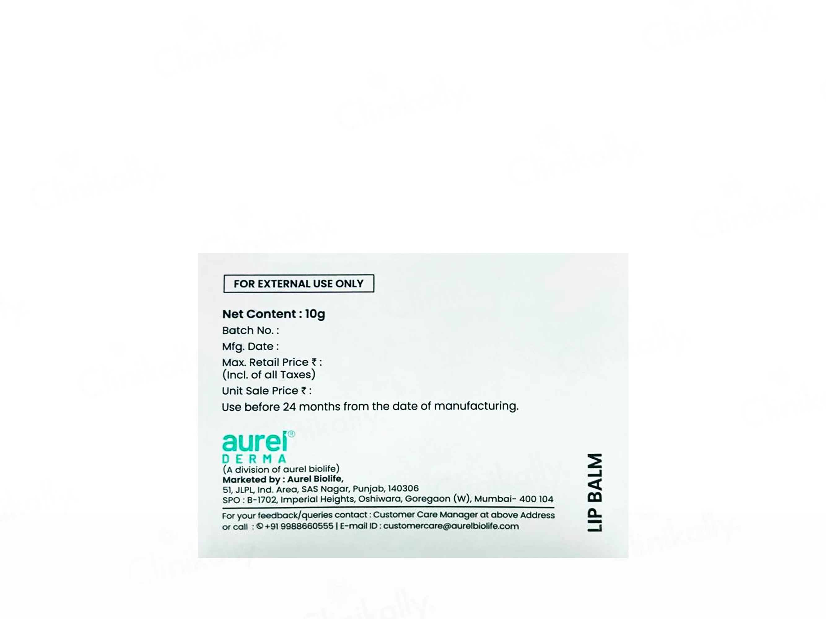 Lipedge Butter Lip Balm SPF 15 - Image 6