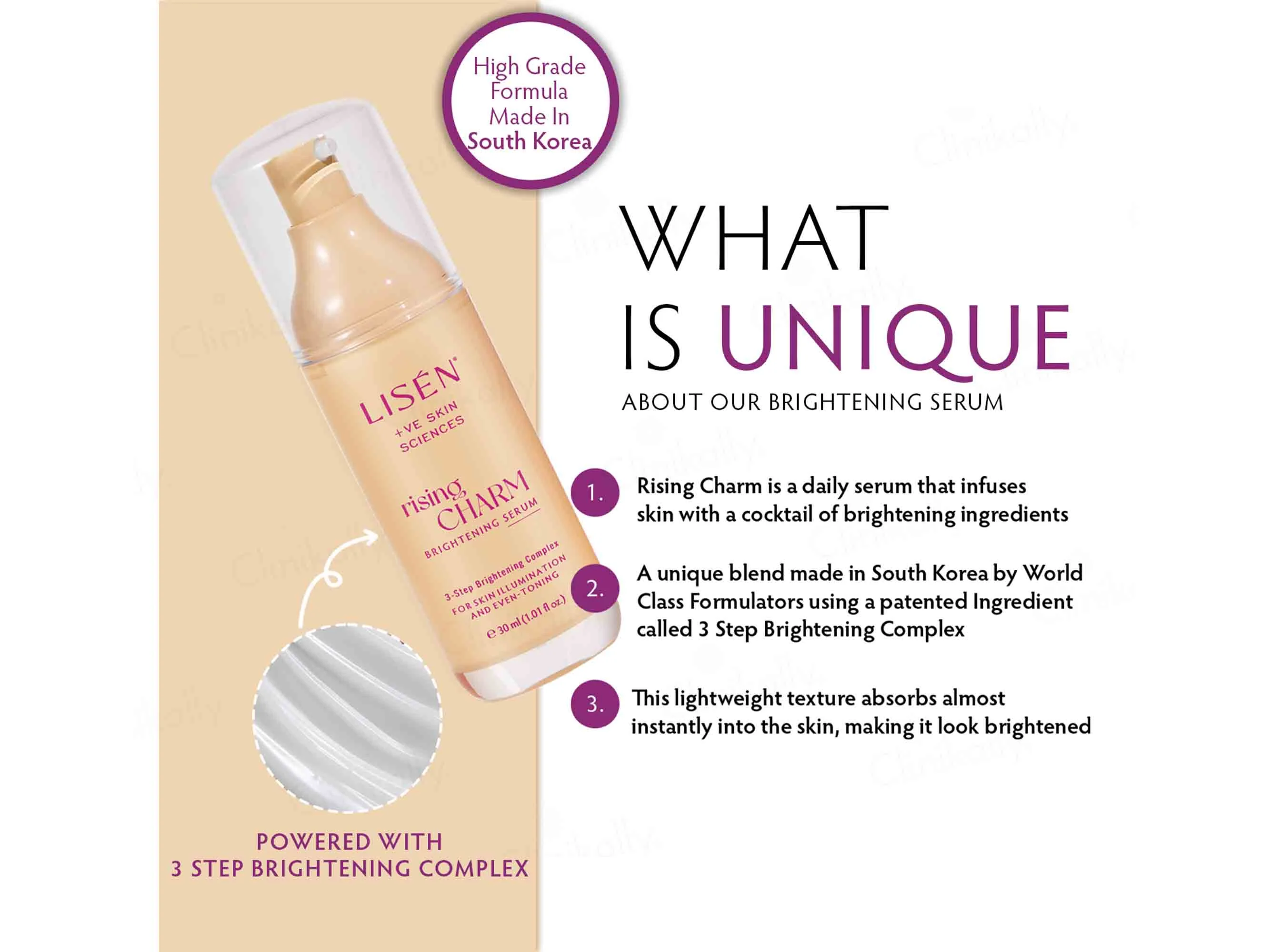 LISEN Rising Charm Brightening Serum - Image 5