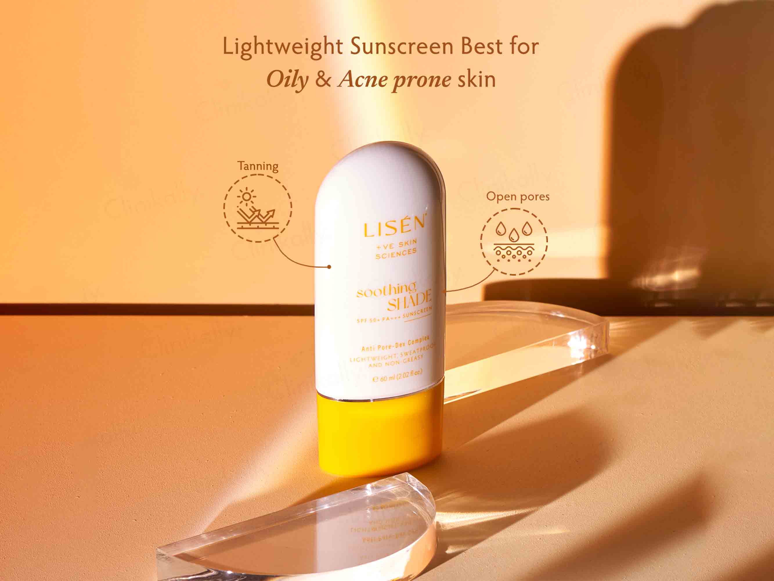 LISEN Soothing Shade Sunscreen SPF 50+ PA+++ - Image 4