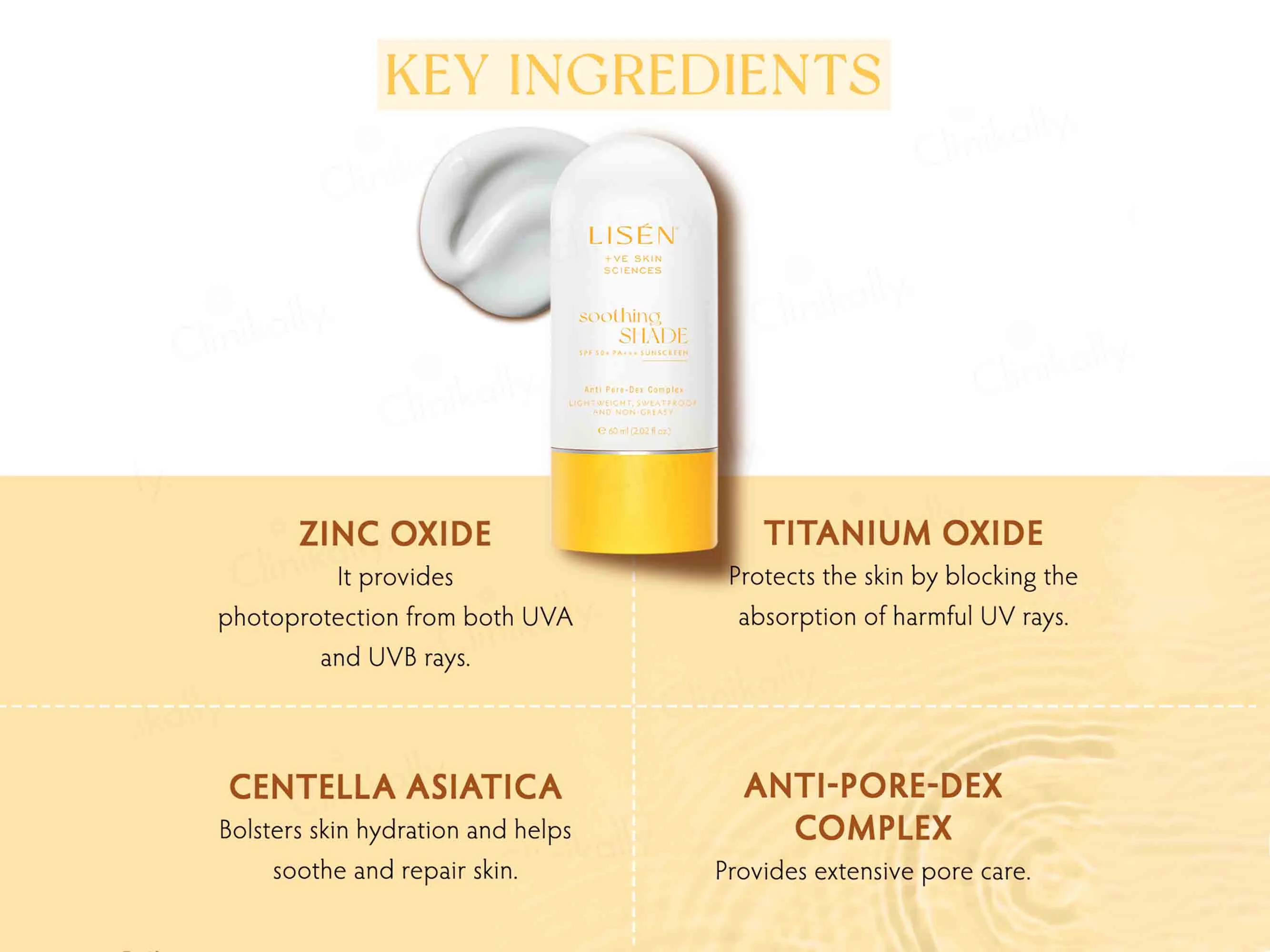 LISEN Soothing Shade Sunscreen SPF 50+ PA+++ - Image 6