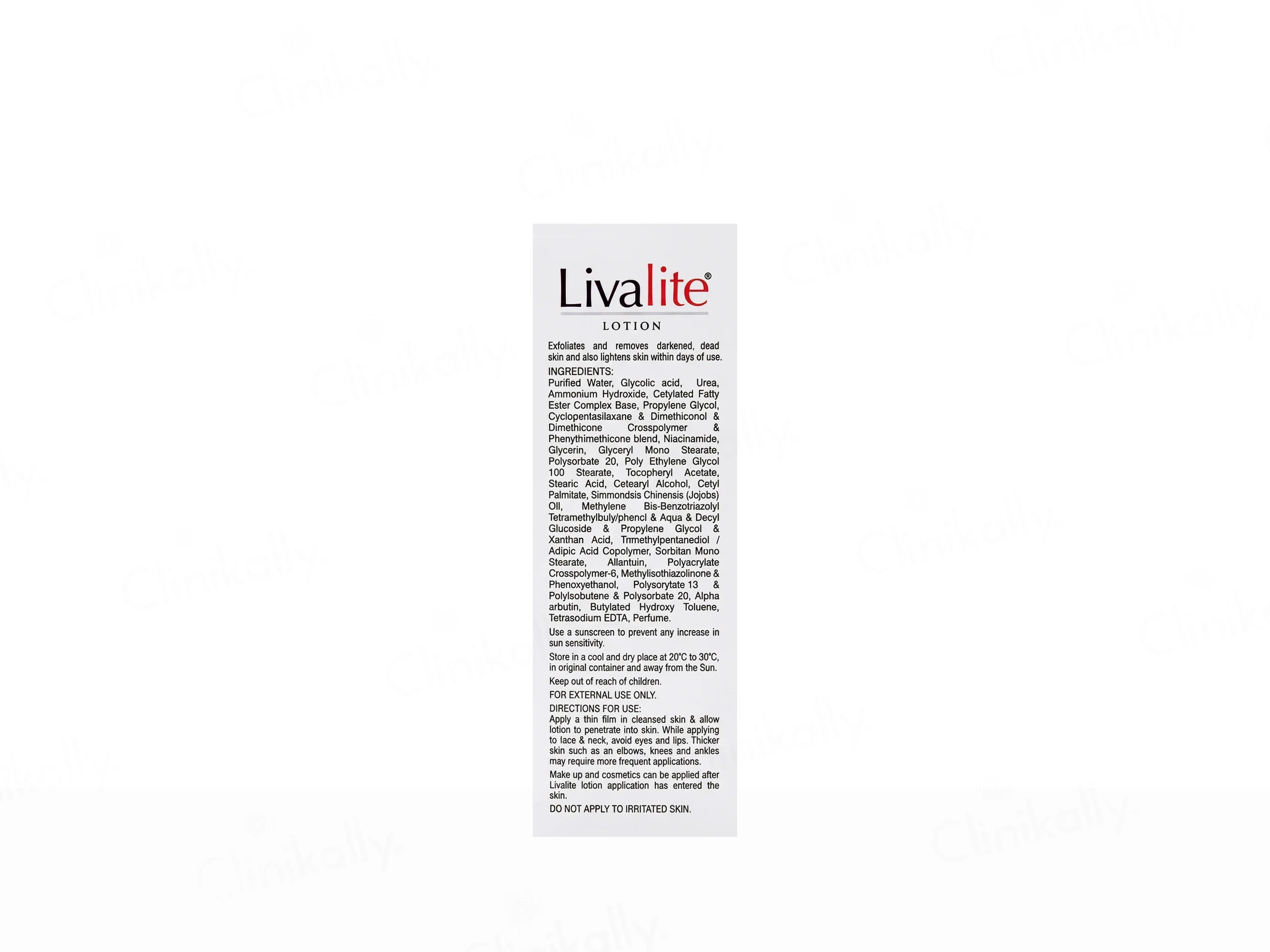 Livalite Lotion - Image 3