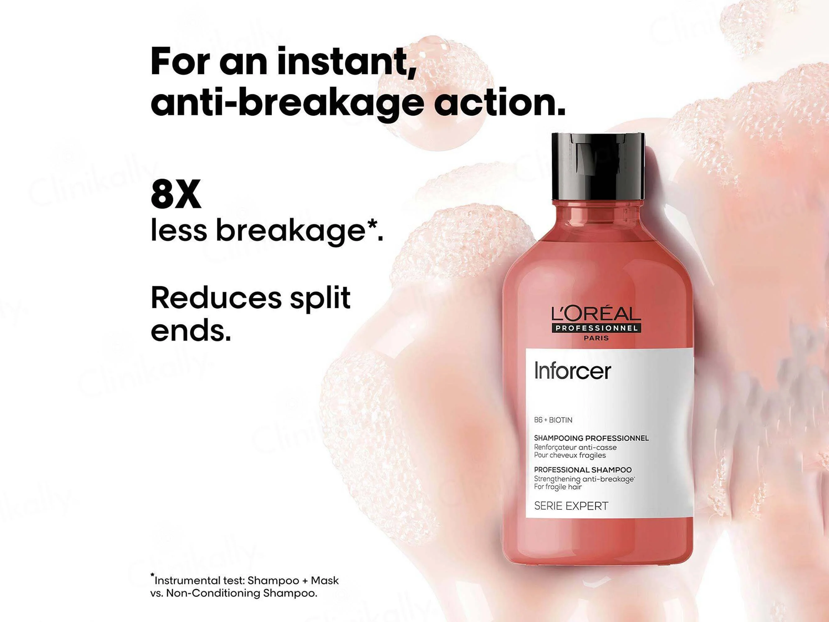 L'Oréal Professionnel Inforcer B6 + Biotin Shampoo - Image 3