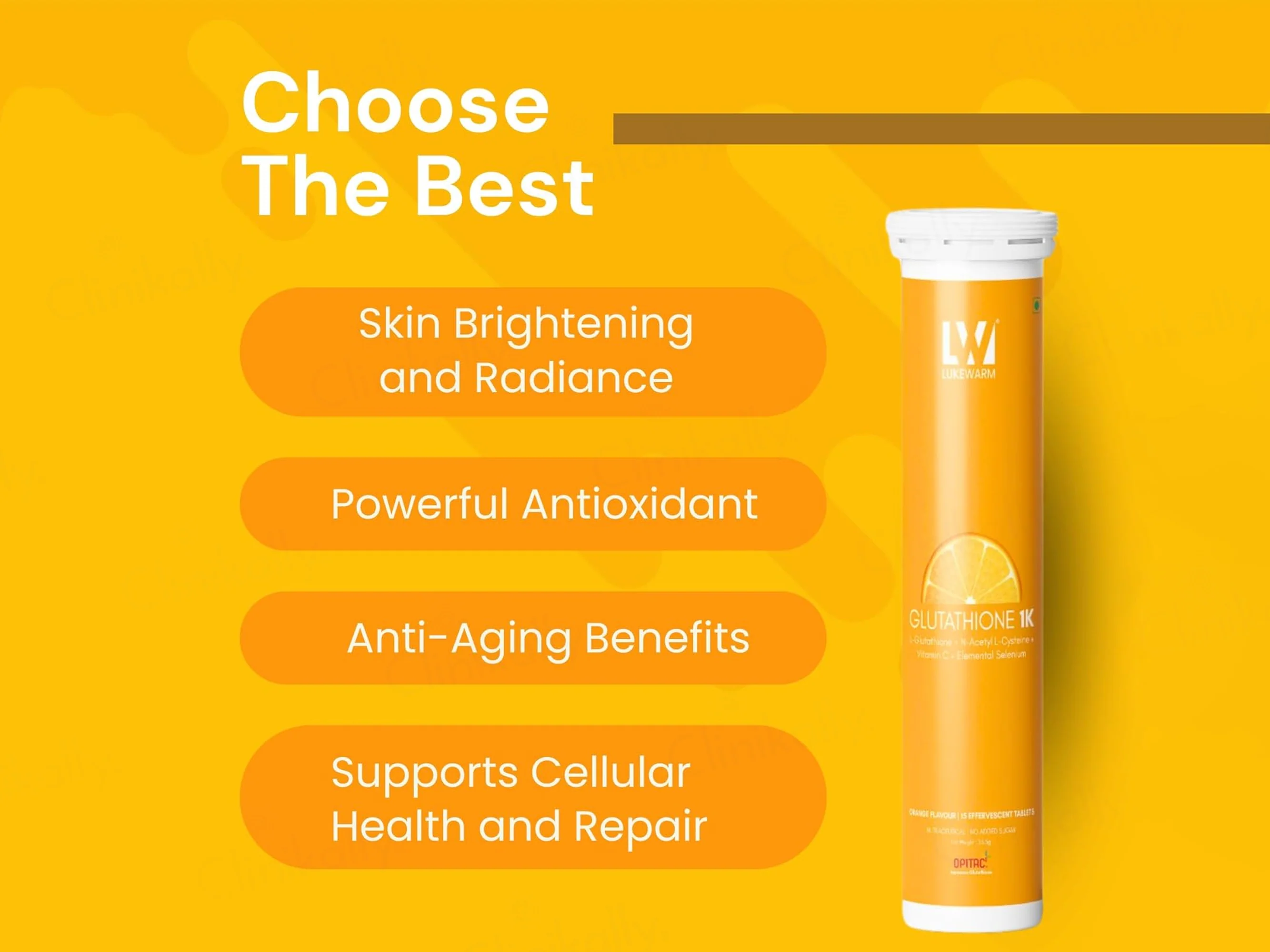 Lukewarm Glutathione 1K Nutraceutical Effervescent Tablet - Image 6