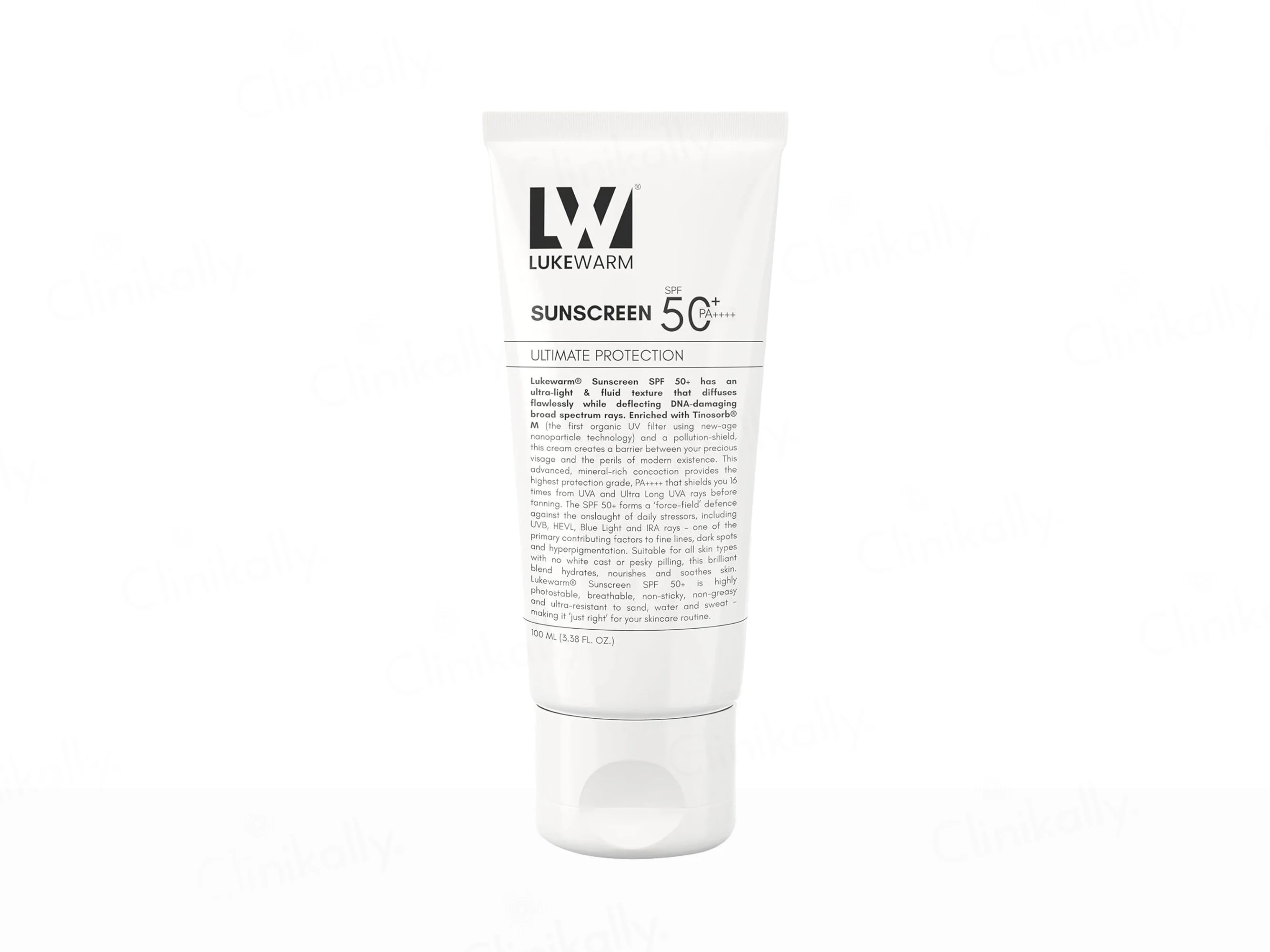 Lukewarm Ultimate Protection Sunscreen SPF 50+ PA++++