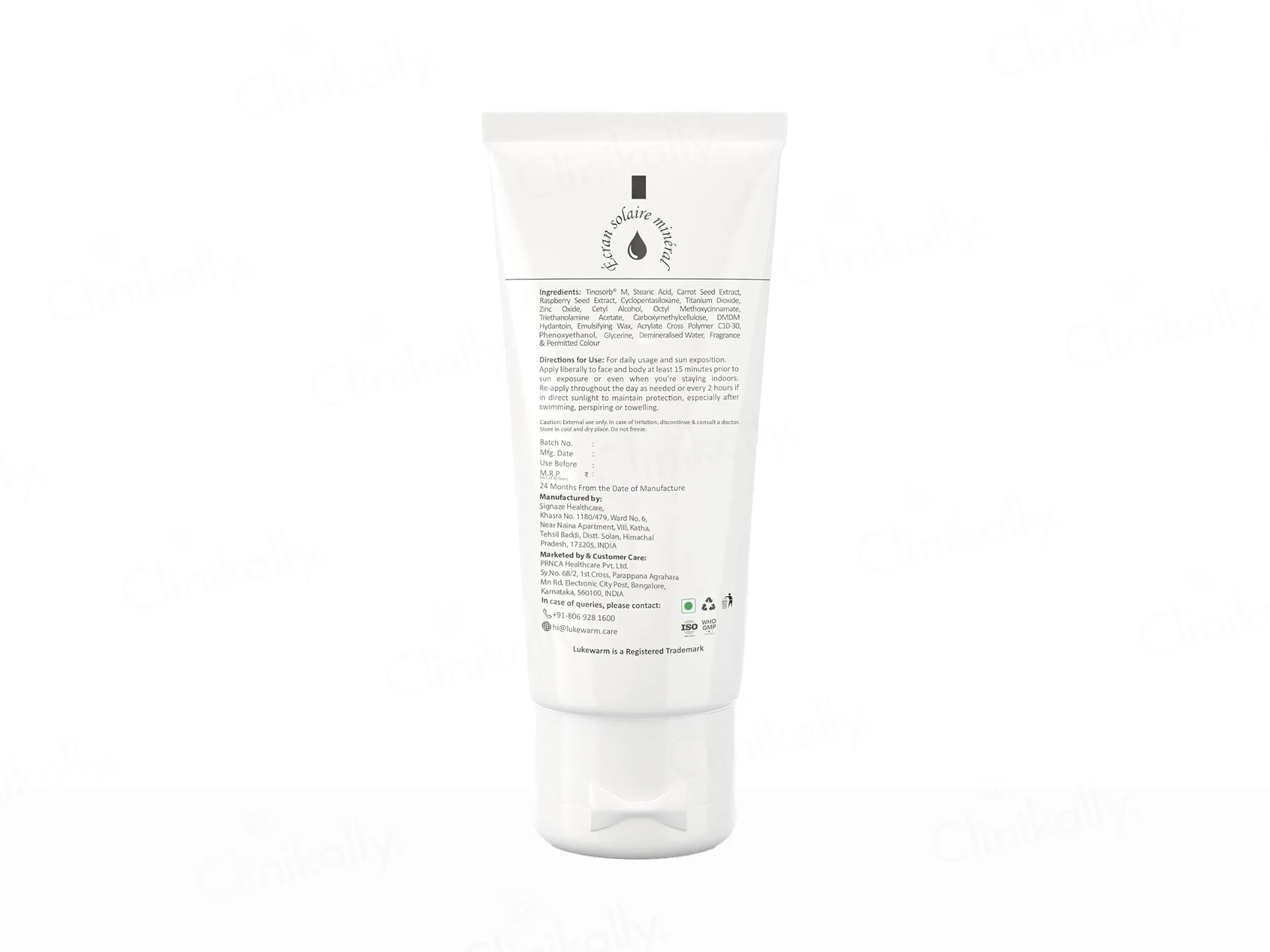 Lukewarm Ultimate Protection Sunscreen SPF 50+ PA++++ - Image 2