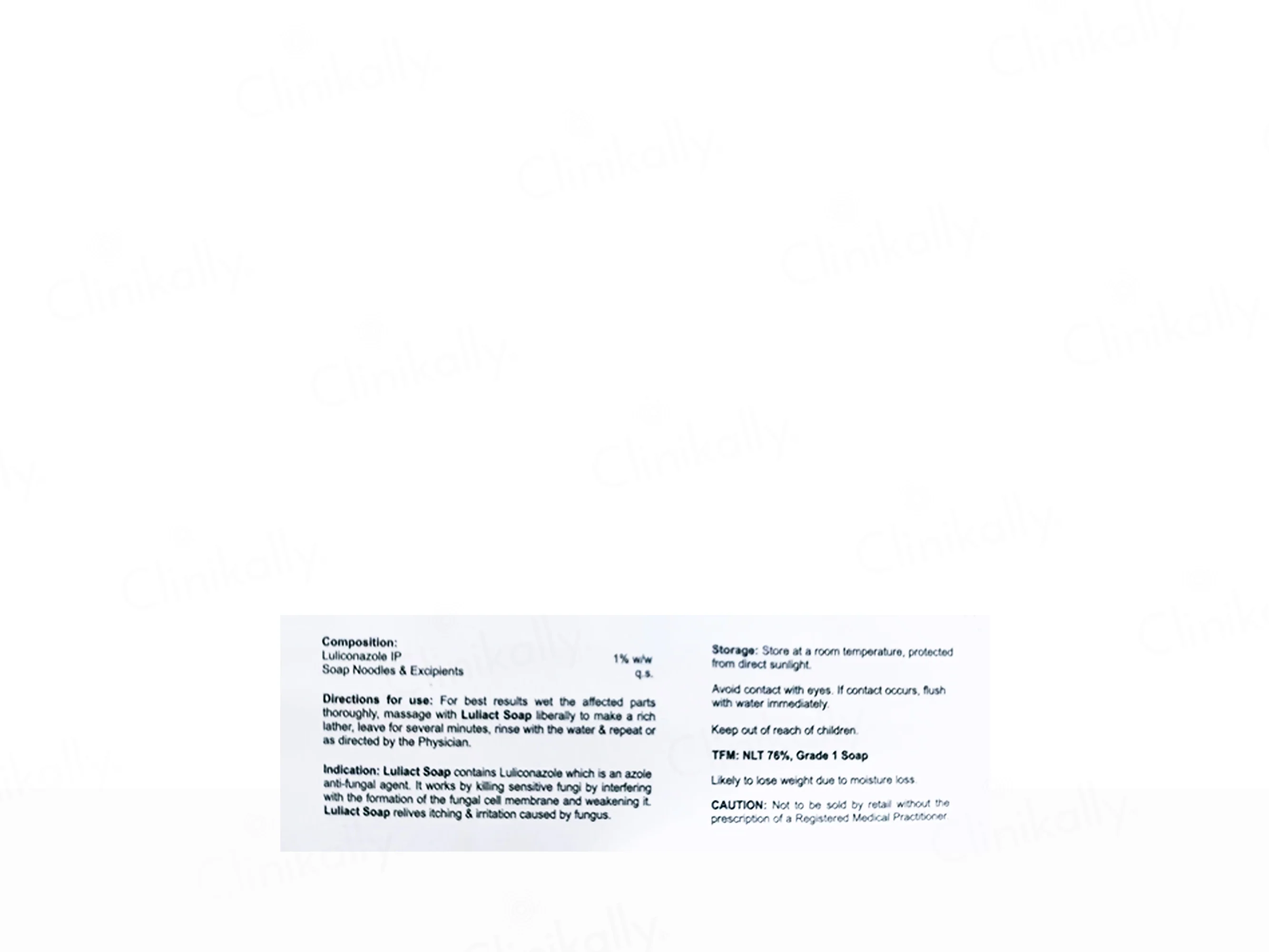 Luliact Medicated Soap - Image 3