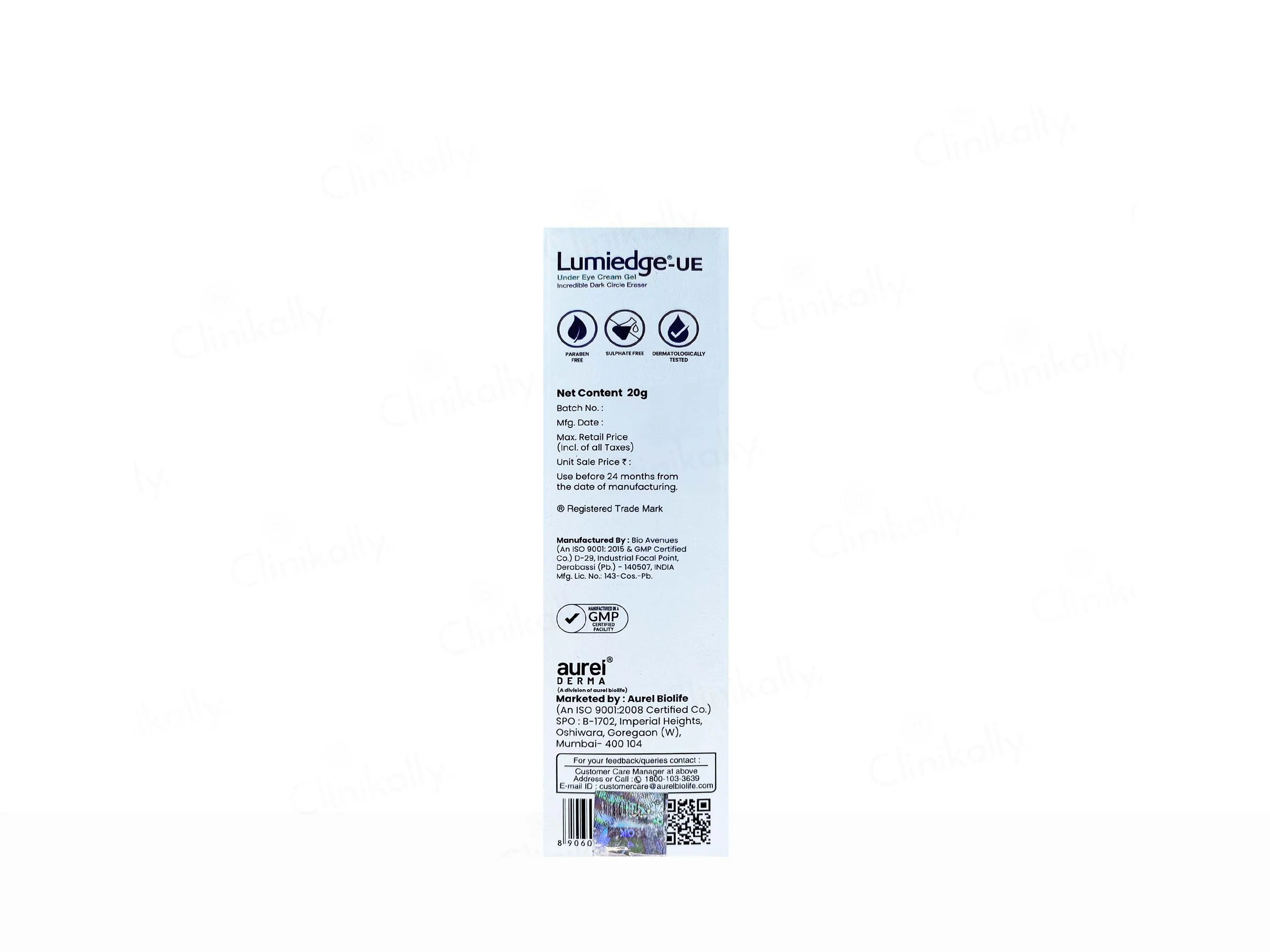 Lumiedge-UE Under Eye Gel - Image 7