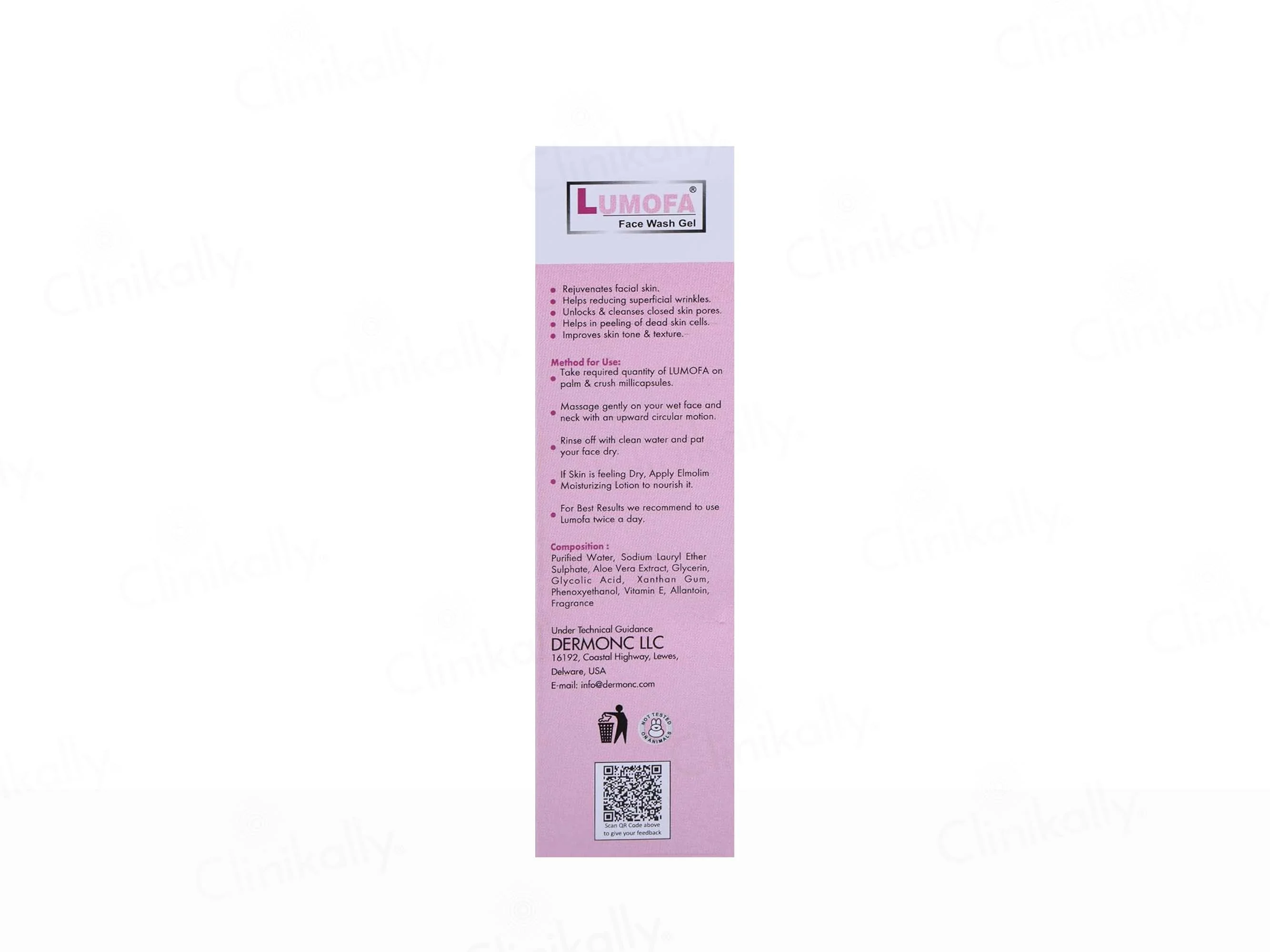 Lumofa Rejuvenating Face Wash Gel - Image 5