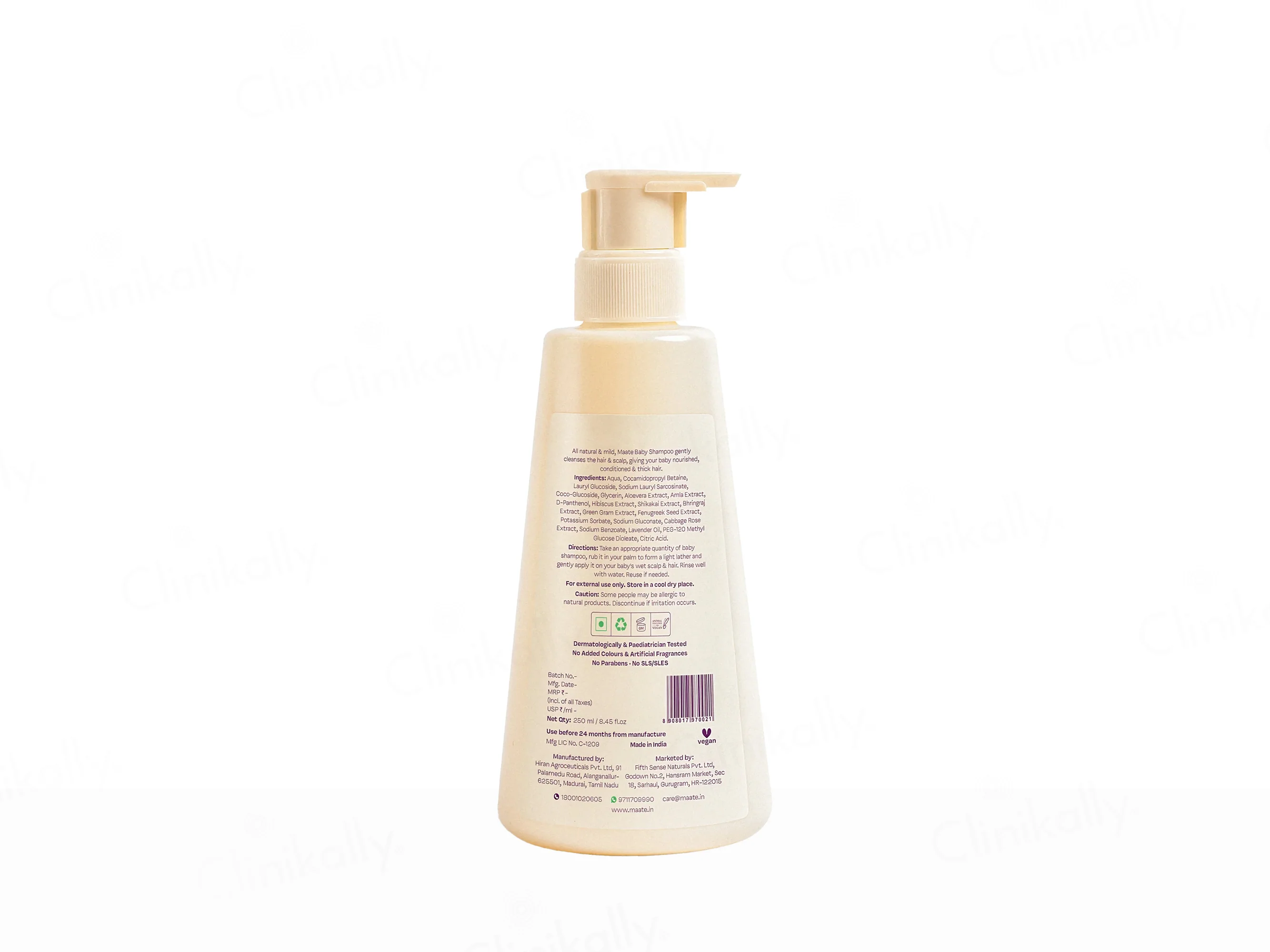 Maate Baby Shampoo For Healthy Scalp and Strong hair - Image 7