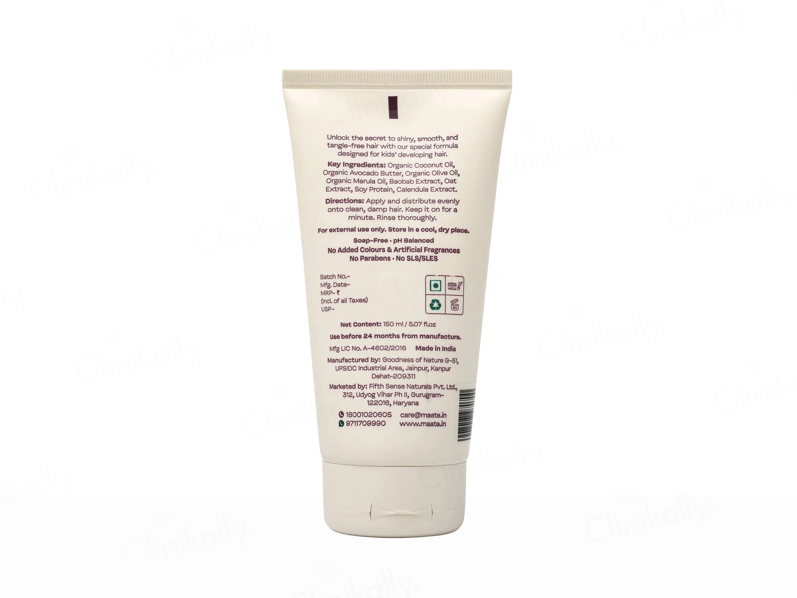 Maate Marula and Baobab Kids Hair Conditioner - Image 3