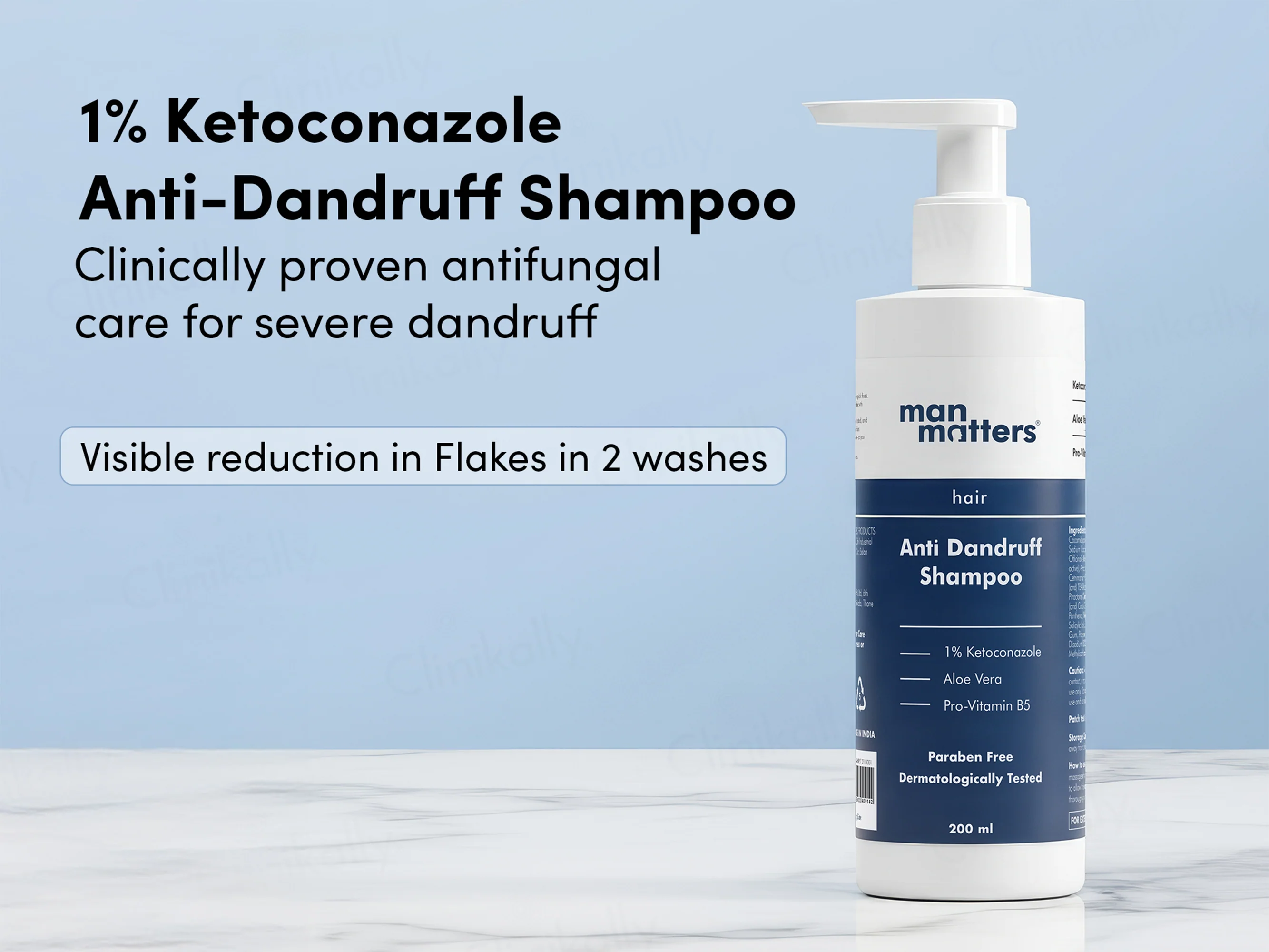 Man Matters Anti-Dandruff Shampoo - Image 2