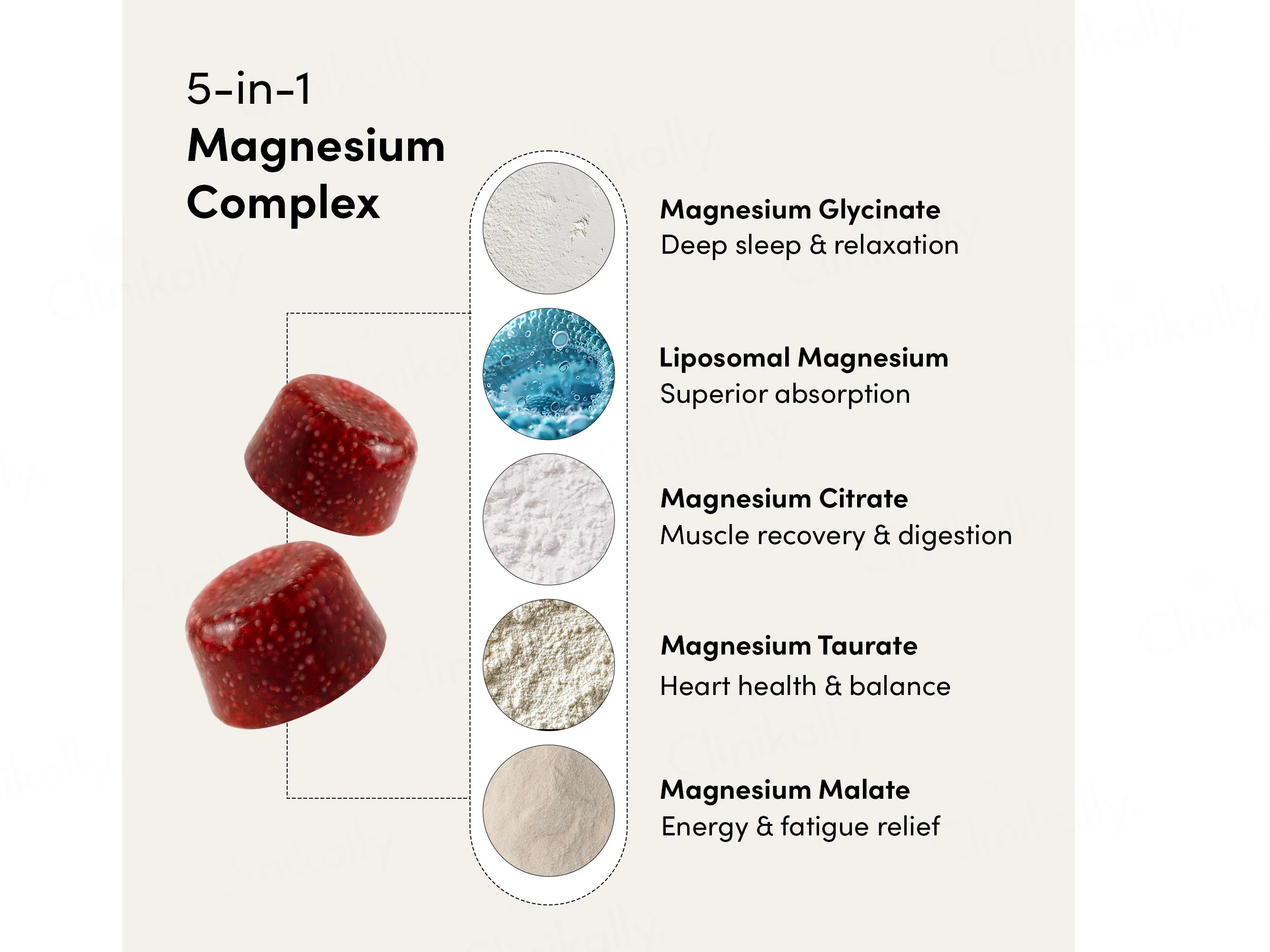 Man Matters Magnesium Gummies - Mixed Berry Flavour - Image 4