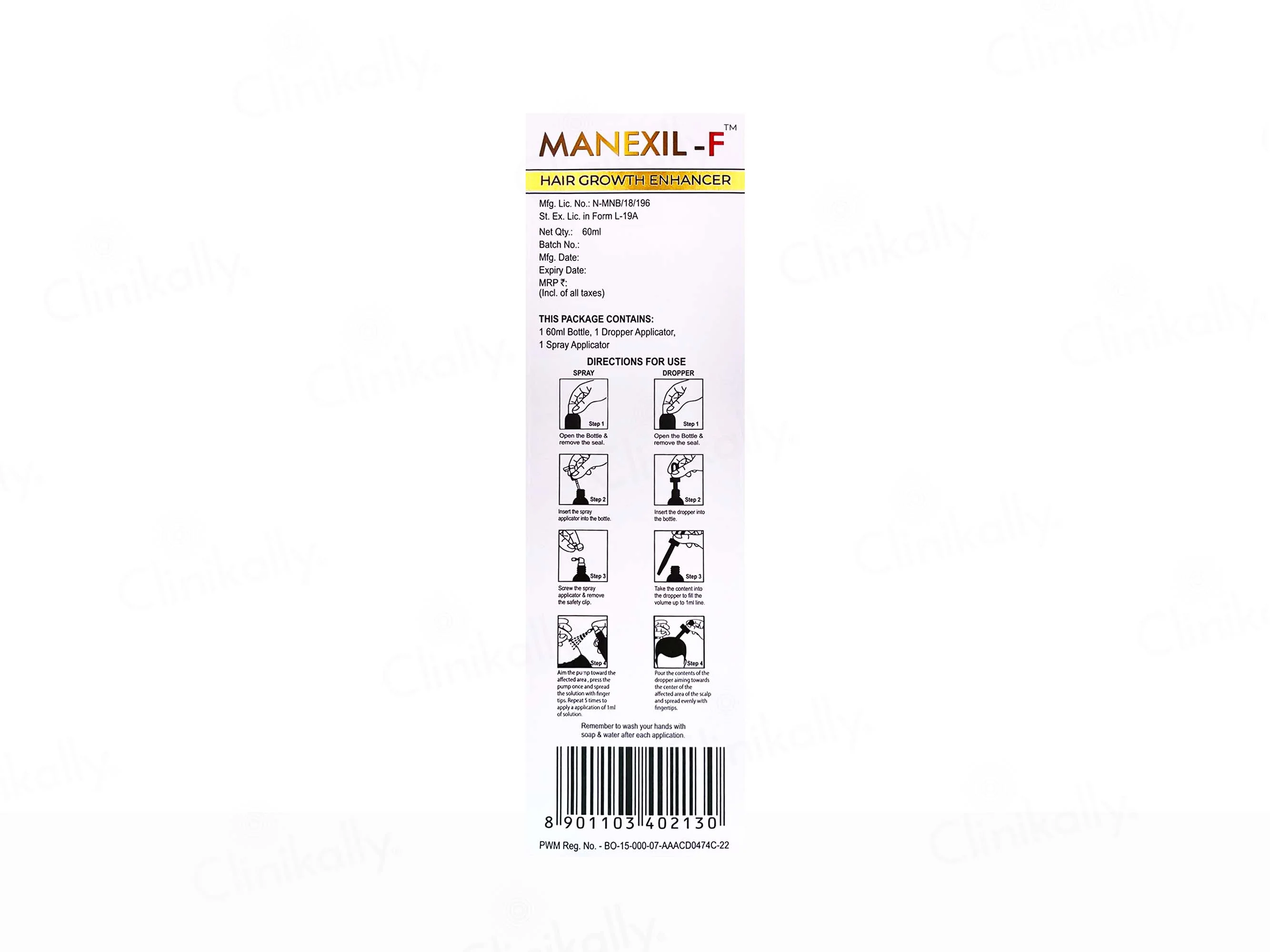 Manexil-F Topical Solution - Image 3