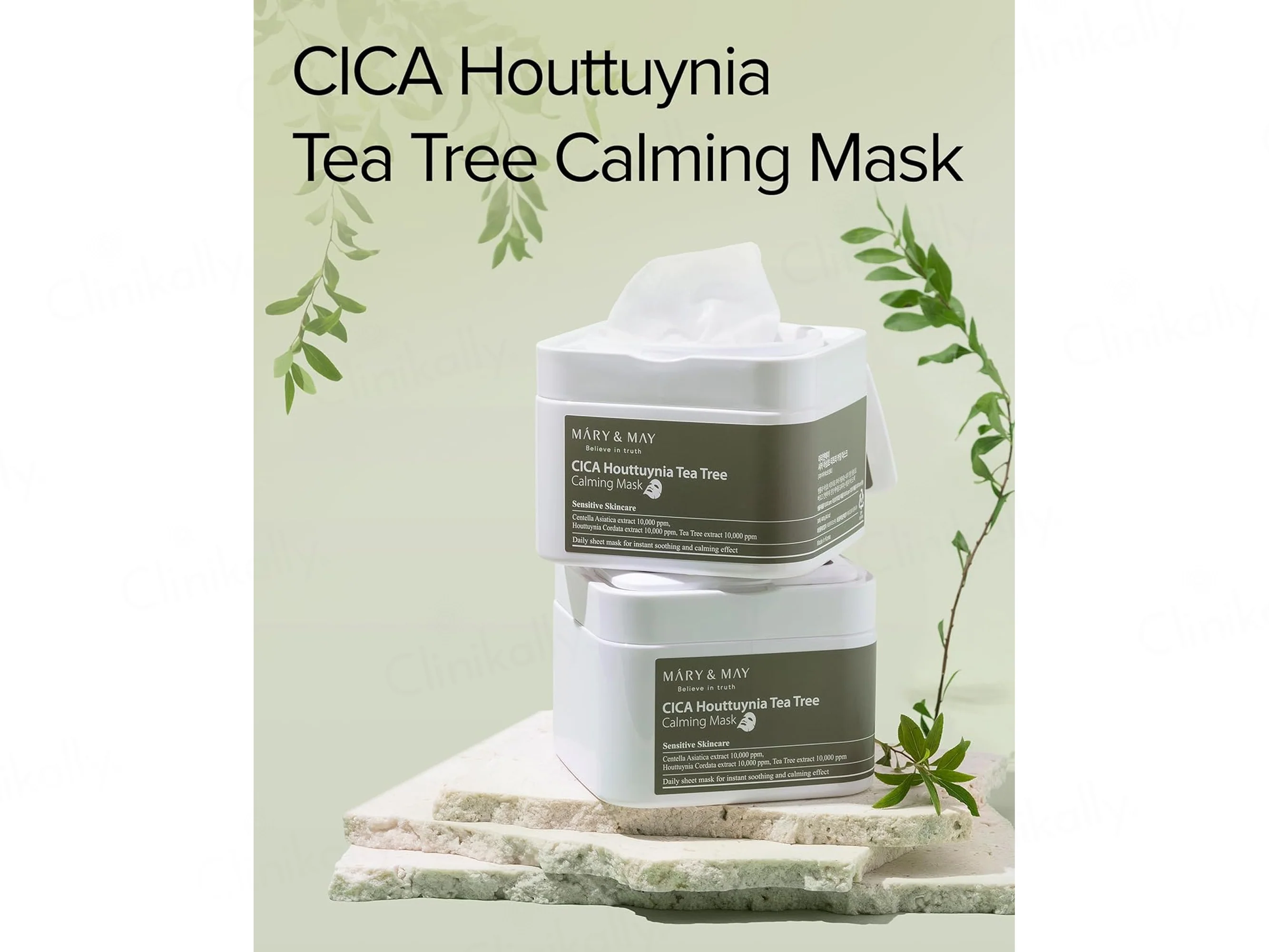 Mary&May Cica Houttuynia Tea Tree Calming Daily Sheet Mask - Image 2