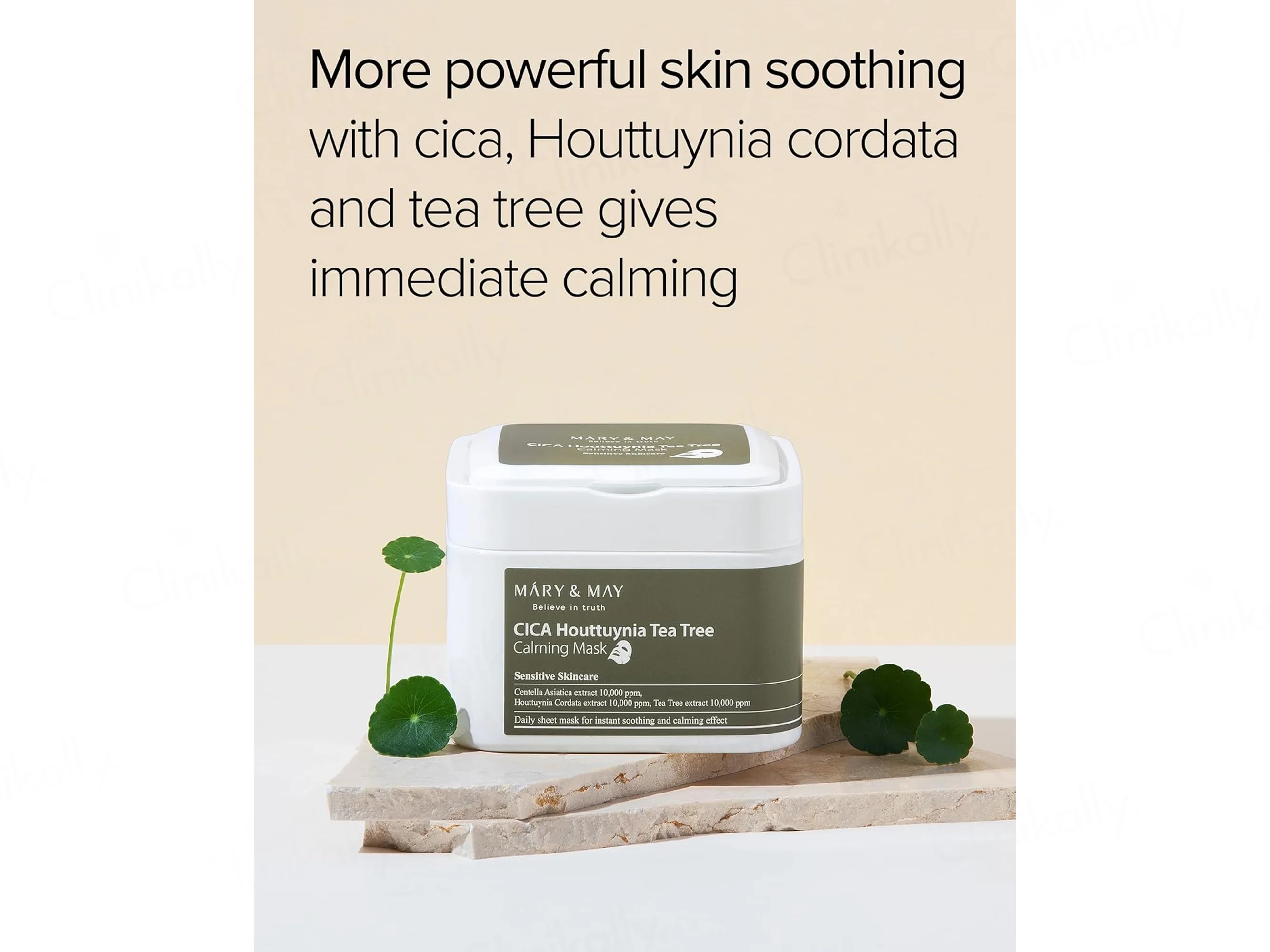Mary&May Cica Houttuynia Tea Tree Calming Daily Sheet Mask - Image 4