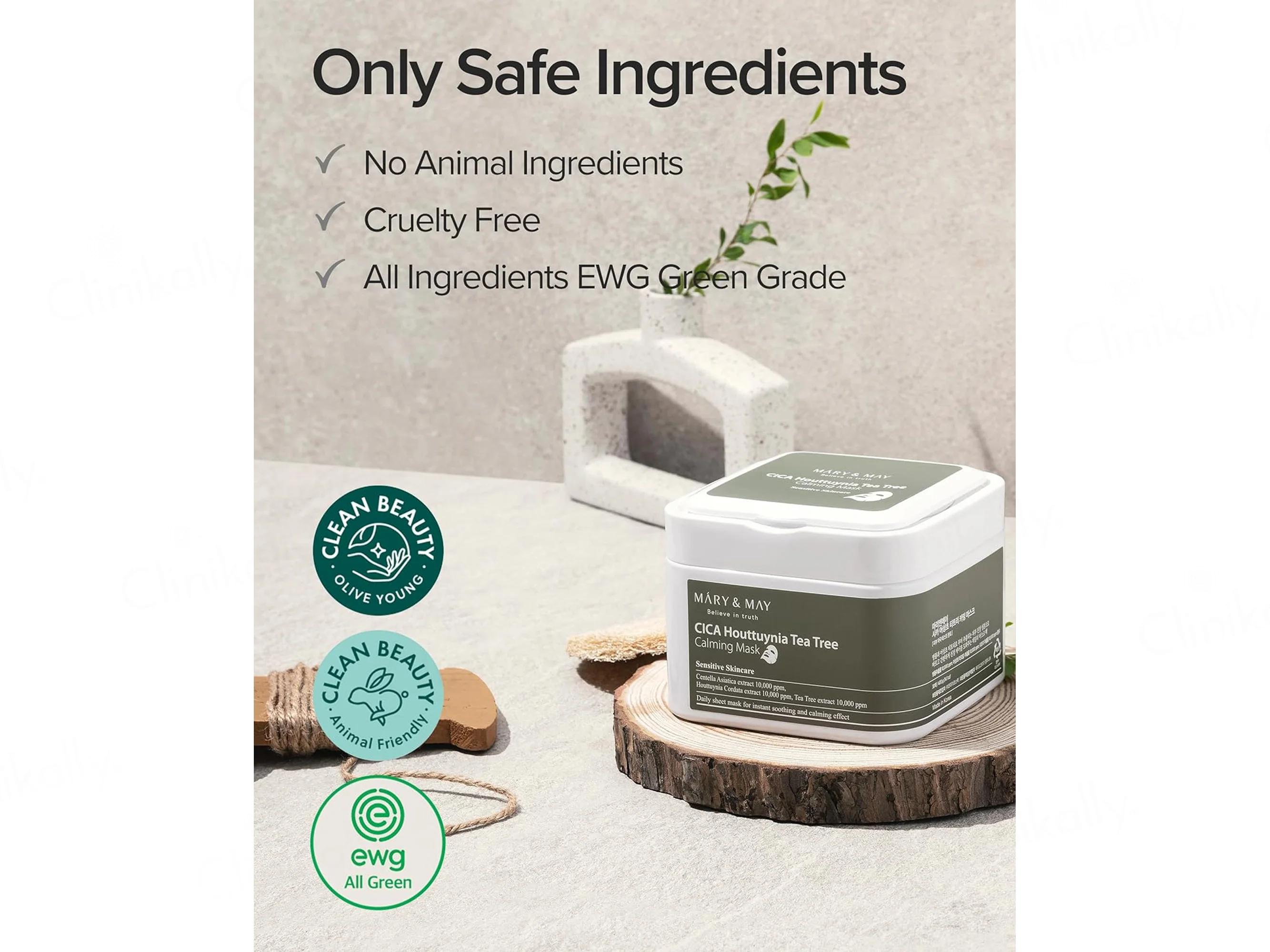 Mary&May Cica Houttuynia Tea Tree Calming Daily Sheet Mask - Image 6