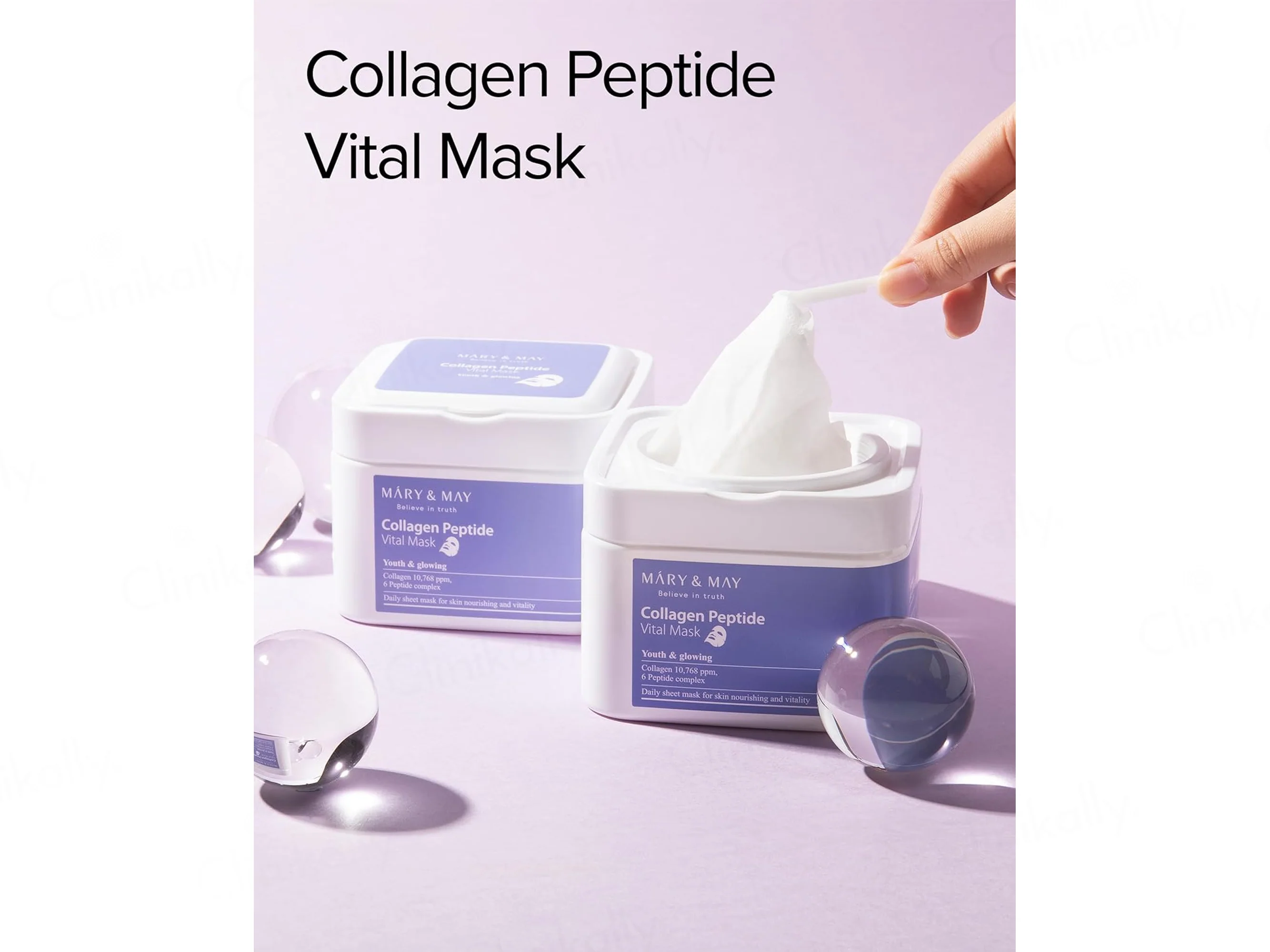 Mary&May Collagen Peptide Vital Daily Sheet Mask - Image 2