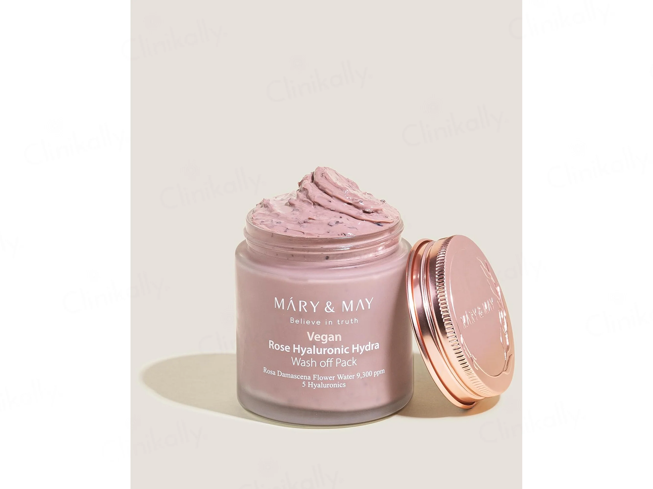 Mary&May Vegan Rose Hyaluronic Hydra Wash Off Face Mask Pack - Image 7