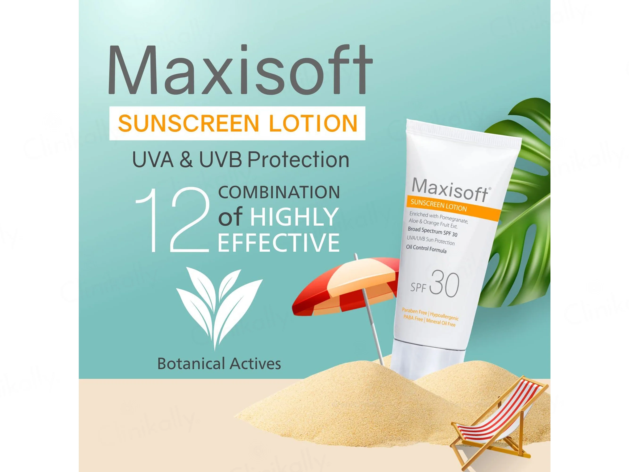 Maxisoft Oil-Control Sunscreen Lotion SPF 30 - Image 2