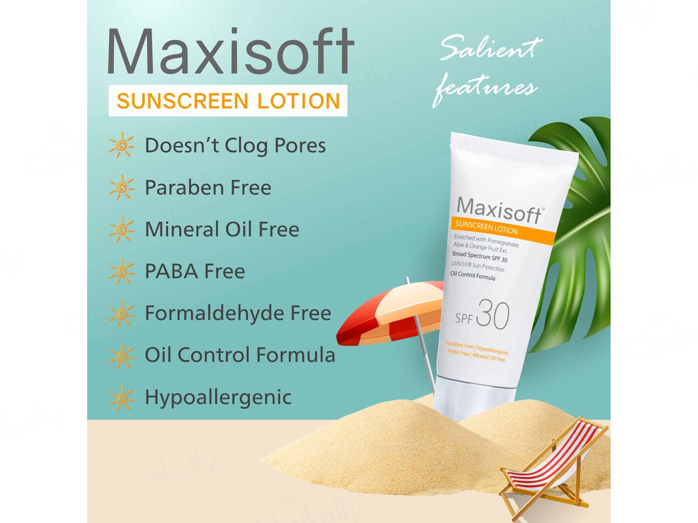 Maxisoft Oil-Control Sunscreen Lotion SPF 30 - Image 5