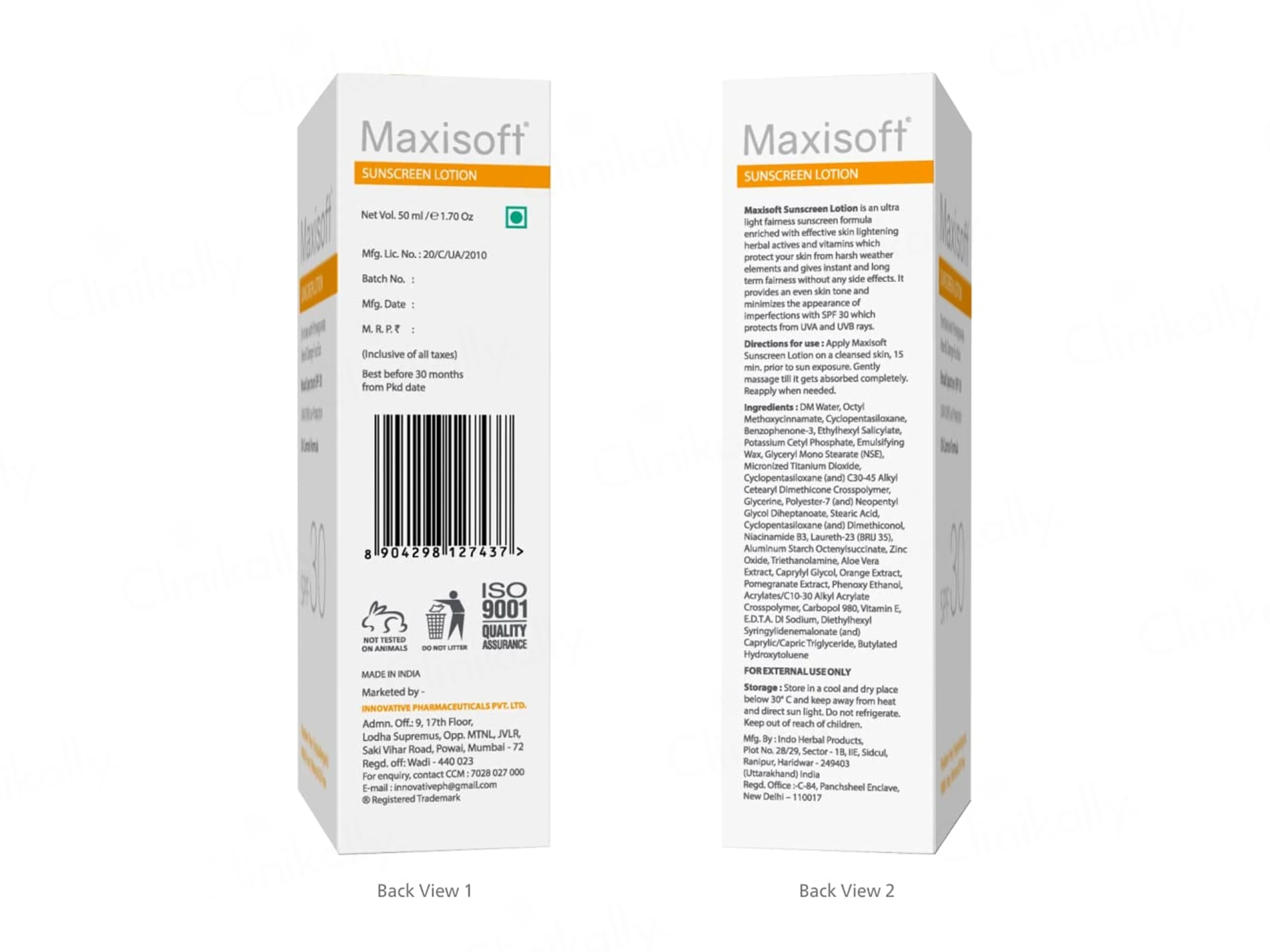Maxisoft Oil-Control Sunscreen Lotion SPF 30 - Image 6