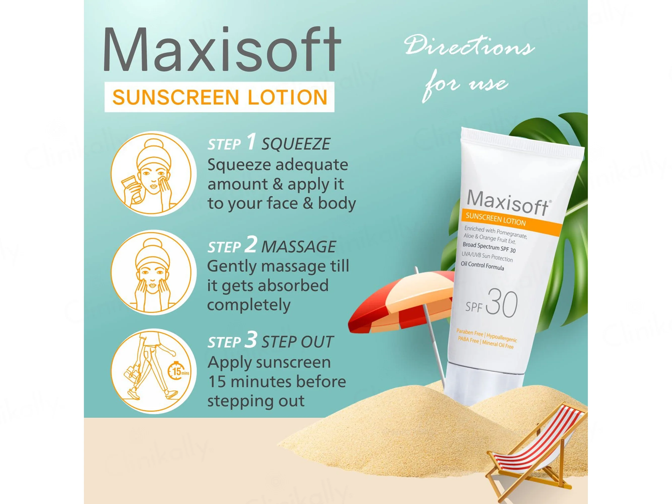 Maxisoft Oil-Control Sunscreen Lotion SPF 30 - Image 7