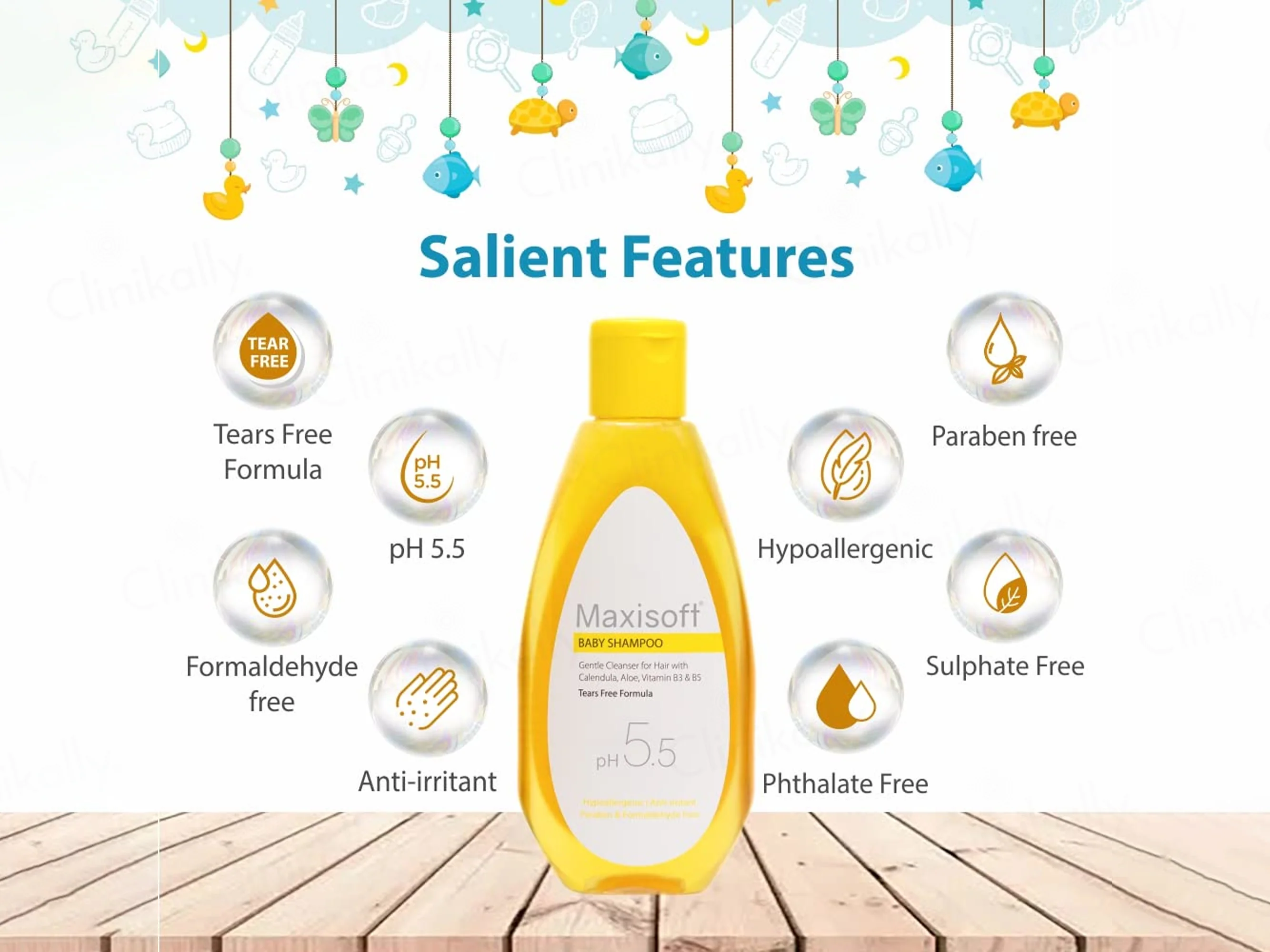 Maxisoft pH 5.5 Baby Shampoo - Image 3