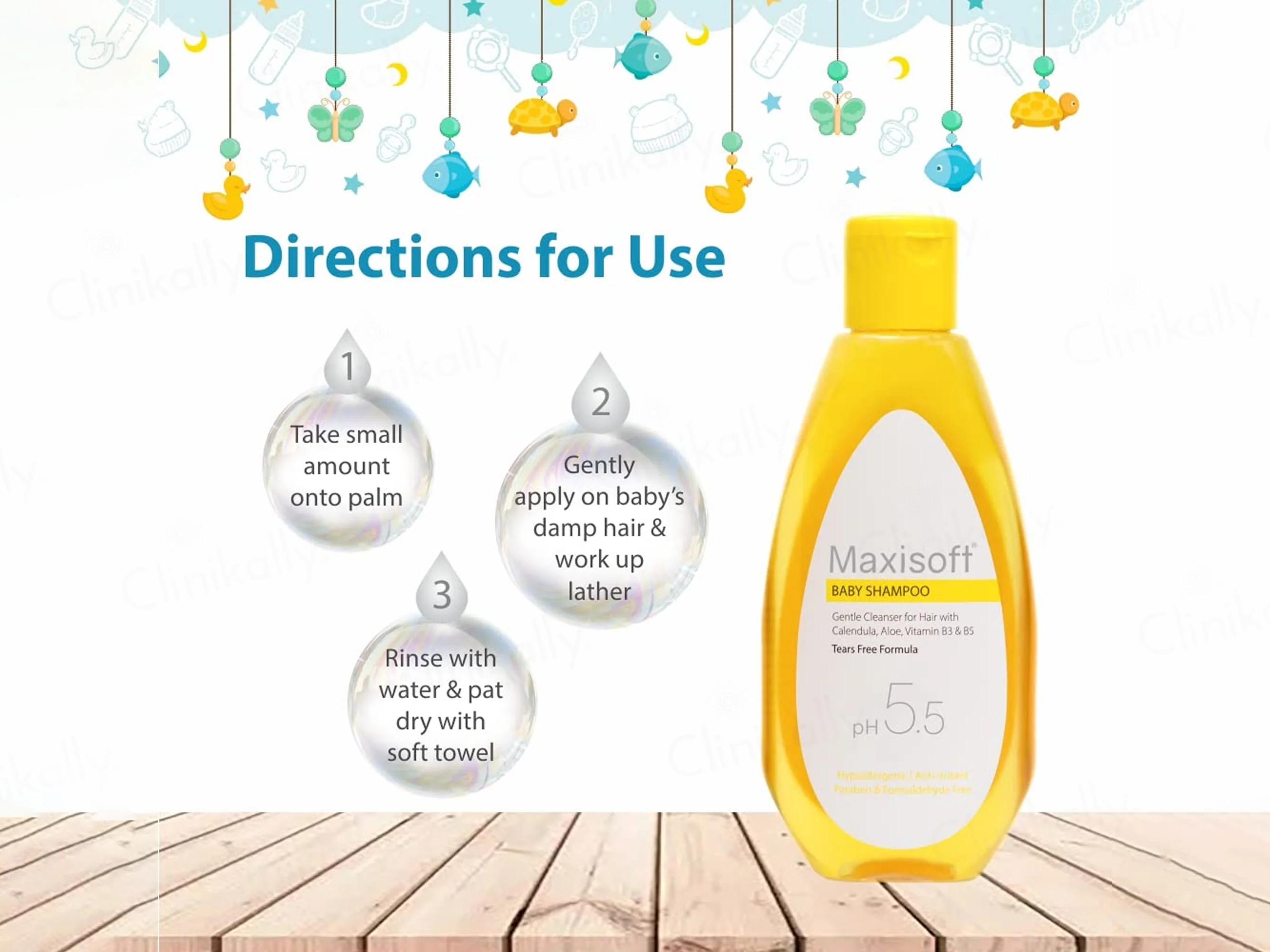 Maxisoft pH 5.5 Baby Shampoo - Image 6