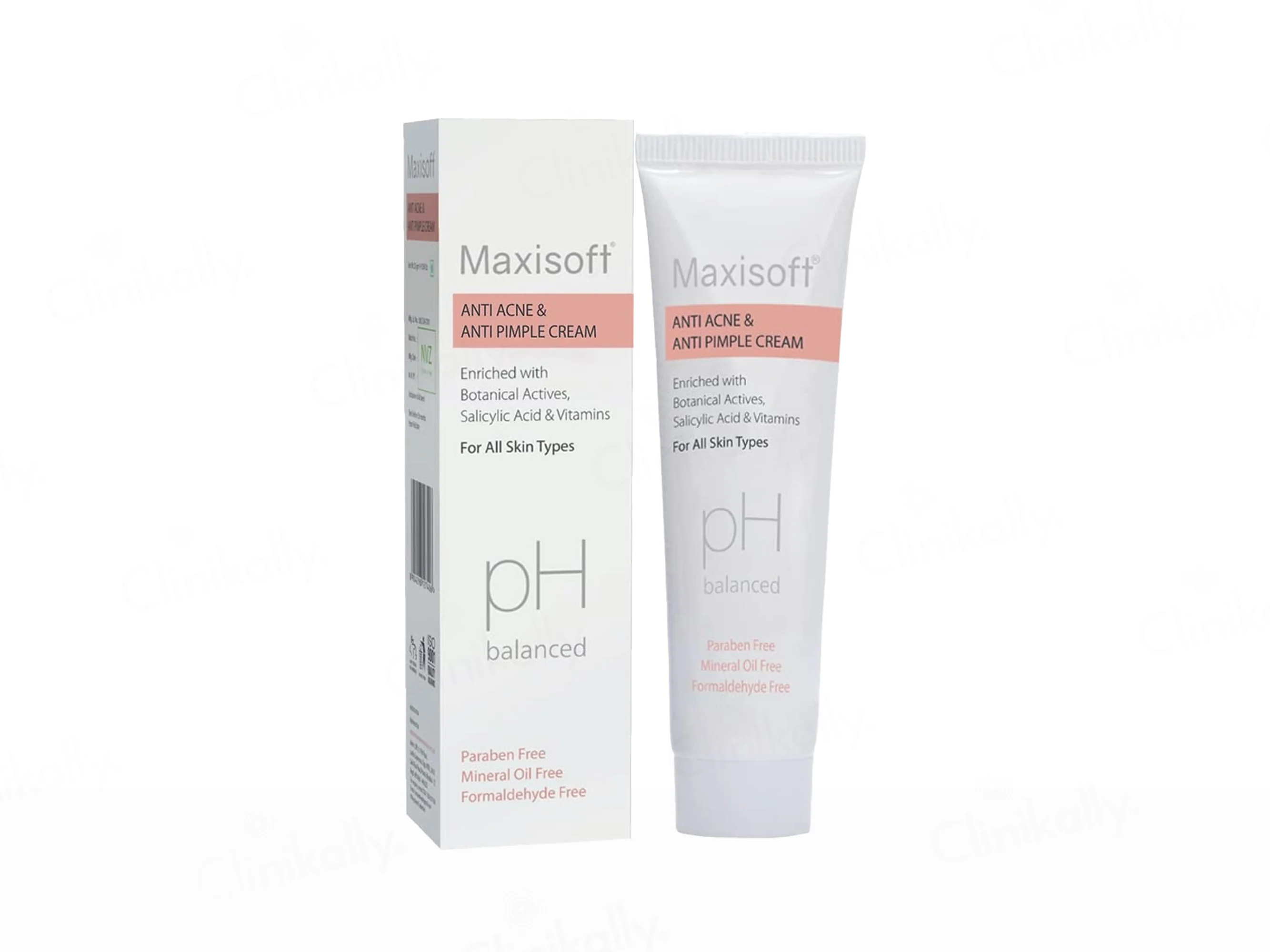 Maxisoft pH Balanced Anti Acne & Anti Pimple Cream - Image 2