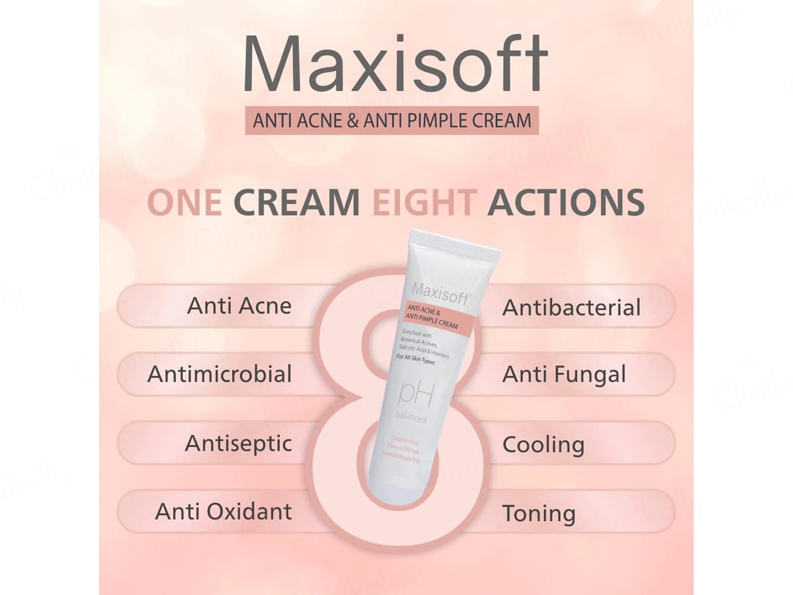 Maxisoft pH Balanced Anti Acne & Anti Pimple Cream - Image 5